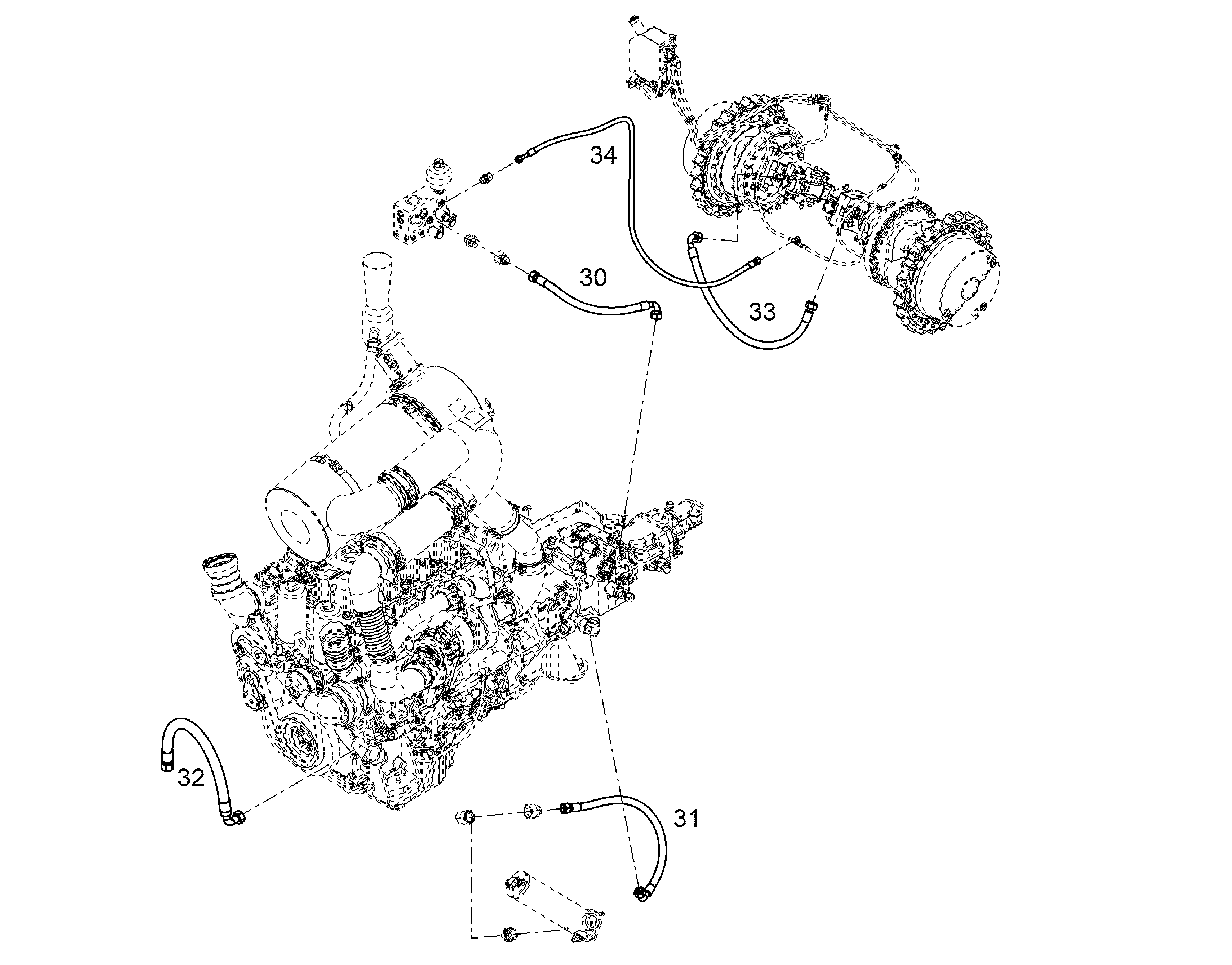 ШЛАНГ 20X600 11644687 LIEBHERR