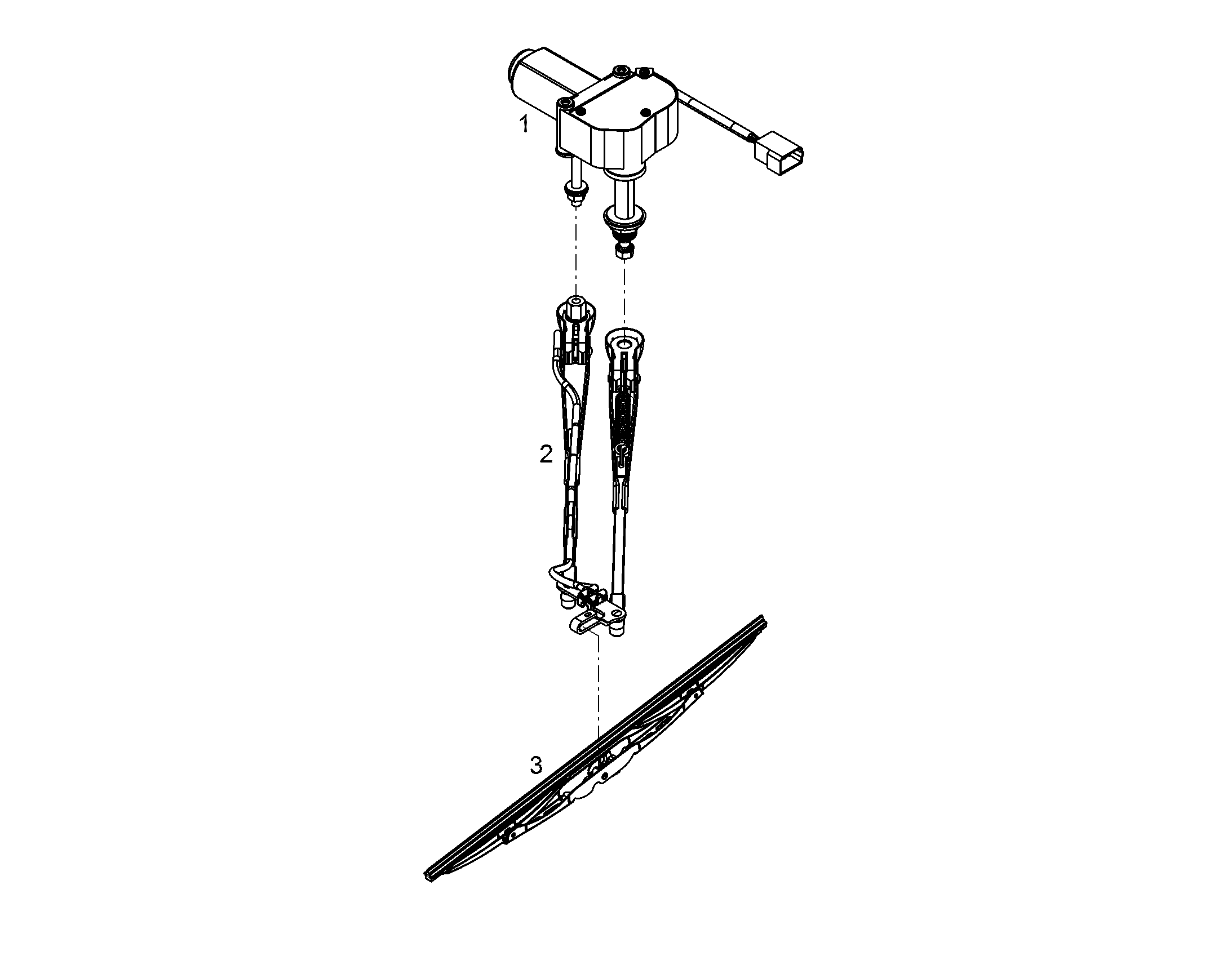 ЩЕТКА ДВОРНИКА 400mm 11832481 LIEBHERR