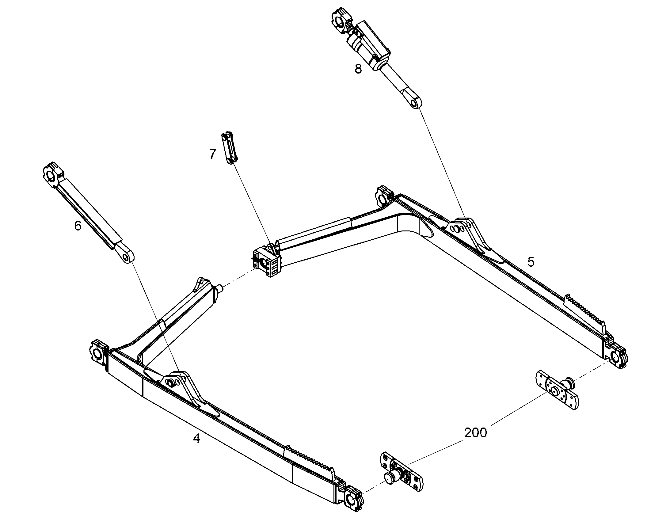 КОМПЛЕКТУЮЩИЕ ДЕТАЛИ 93501617 LIEBHERR