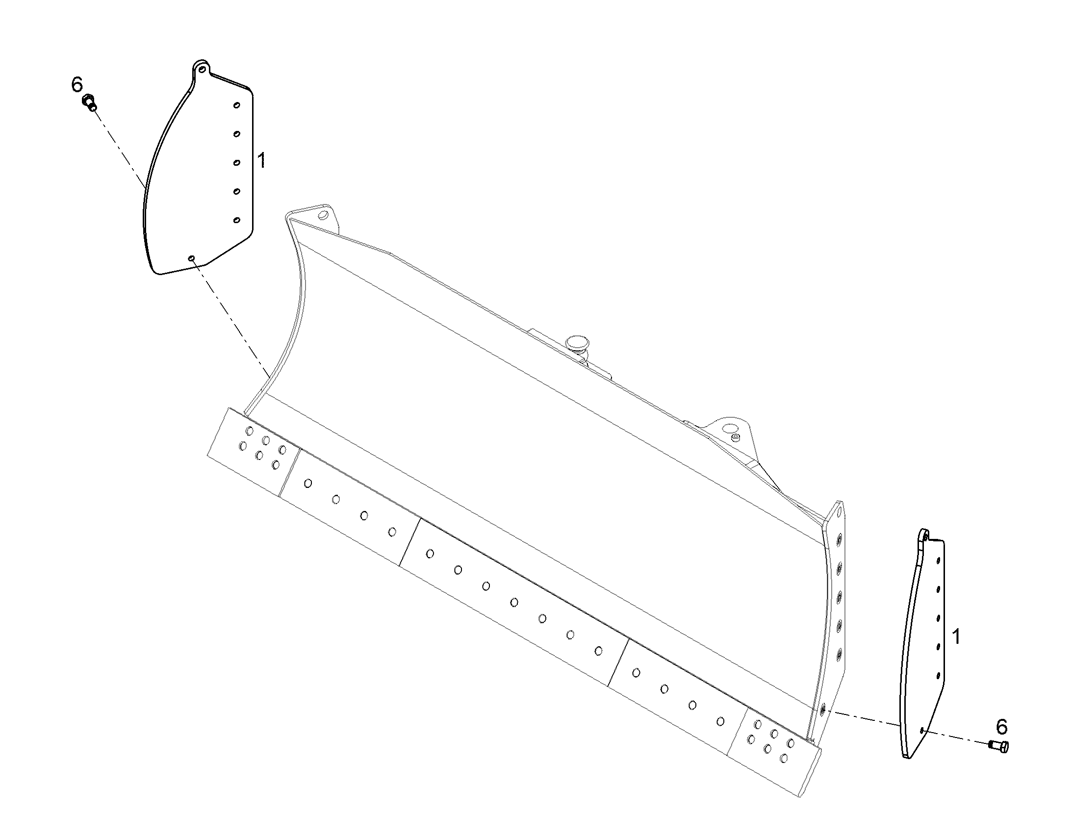 БОКОВОЙ НОЖ 11379281 LIEBHERR