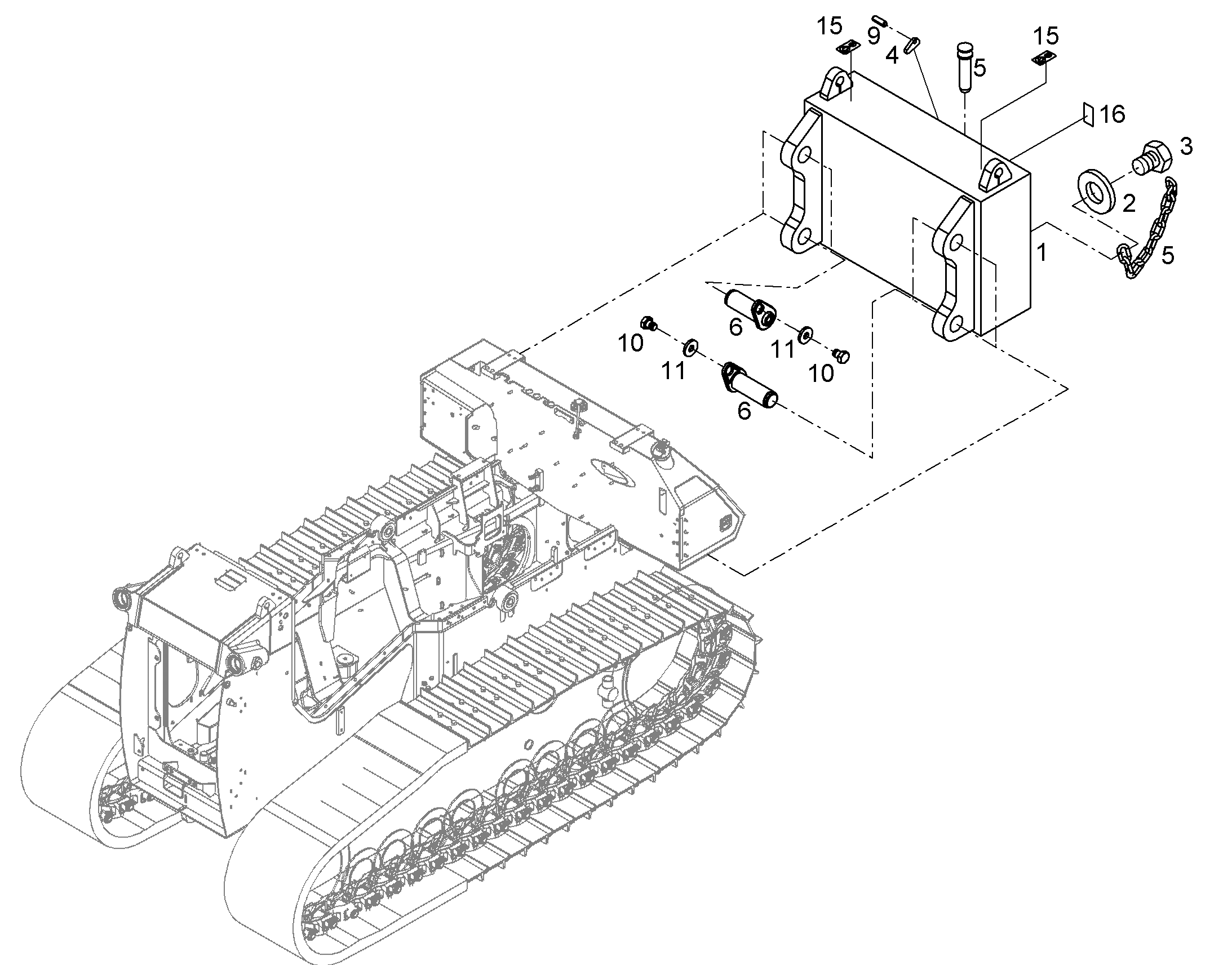 БАЛЛАСТ В СБОРЕ 10318511 LIEBHERR