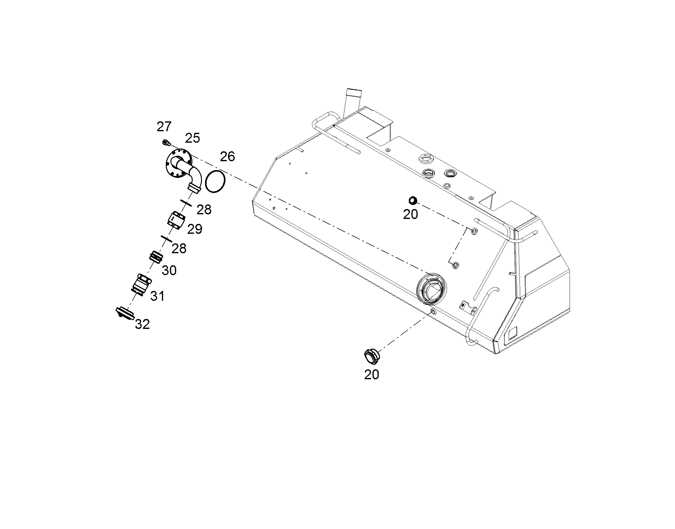 НИППЕЛЬ ДВОЙНОЙ 2 X G2' 11600431 LIEBHERR
