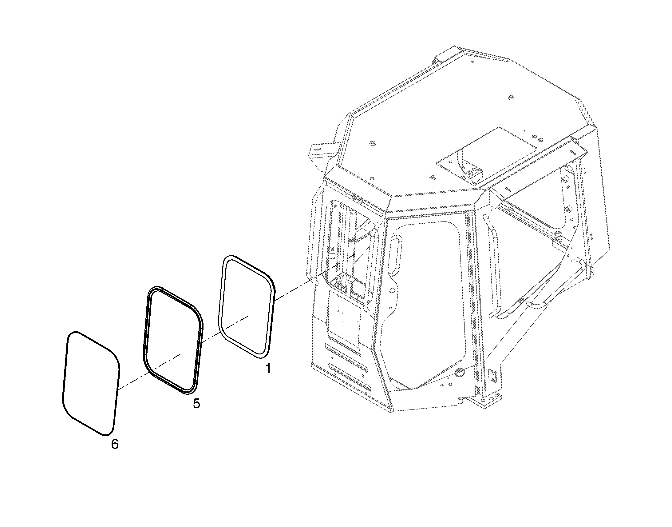 ДОРАБОТКА ОБШИВКИ 13447310 LIEBHERR