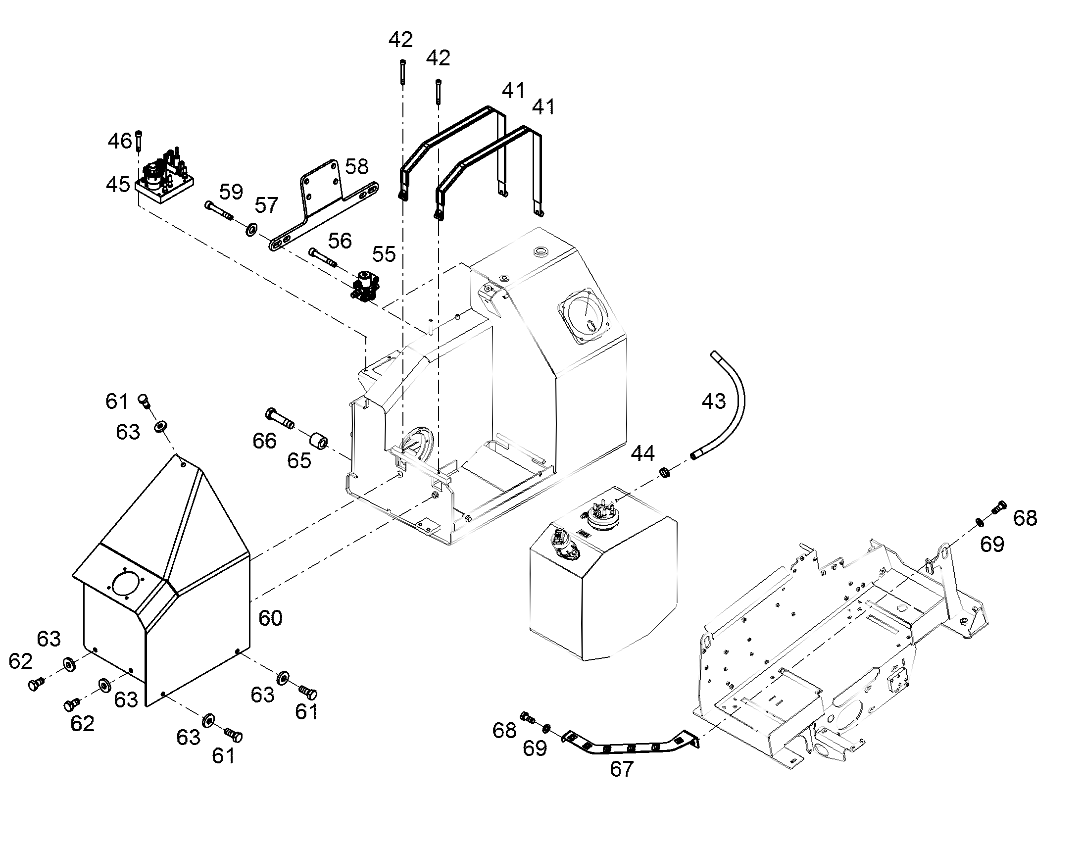ДЕРЖАТЕЛЬ 12416478 LIEBHERR