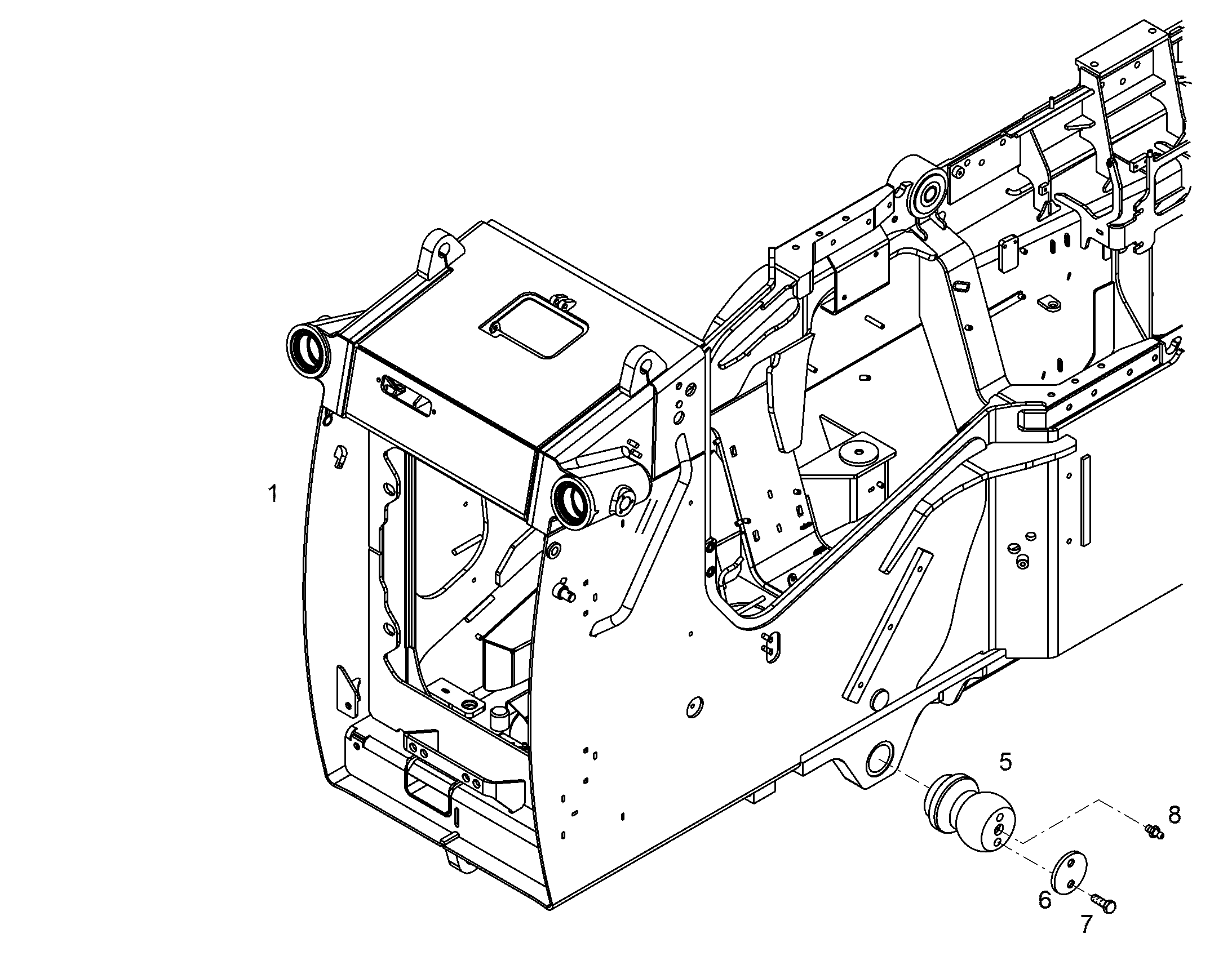 ЦАПФА ШАРОВАЯ 12409546 LIEBHERR