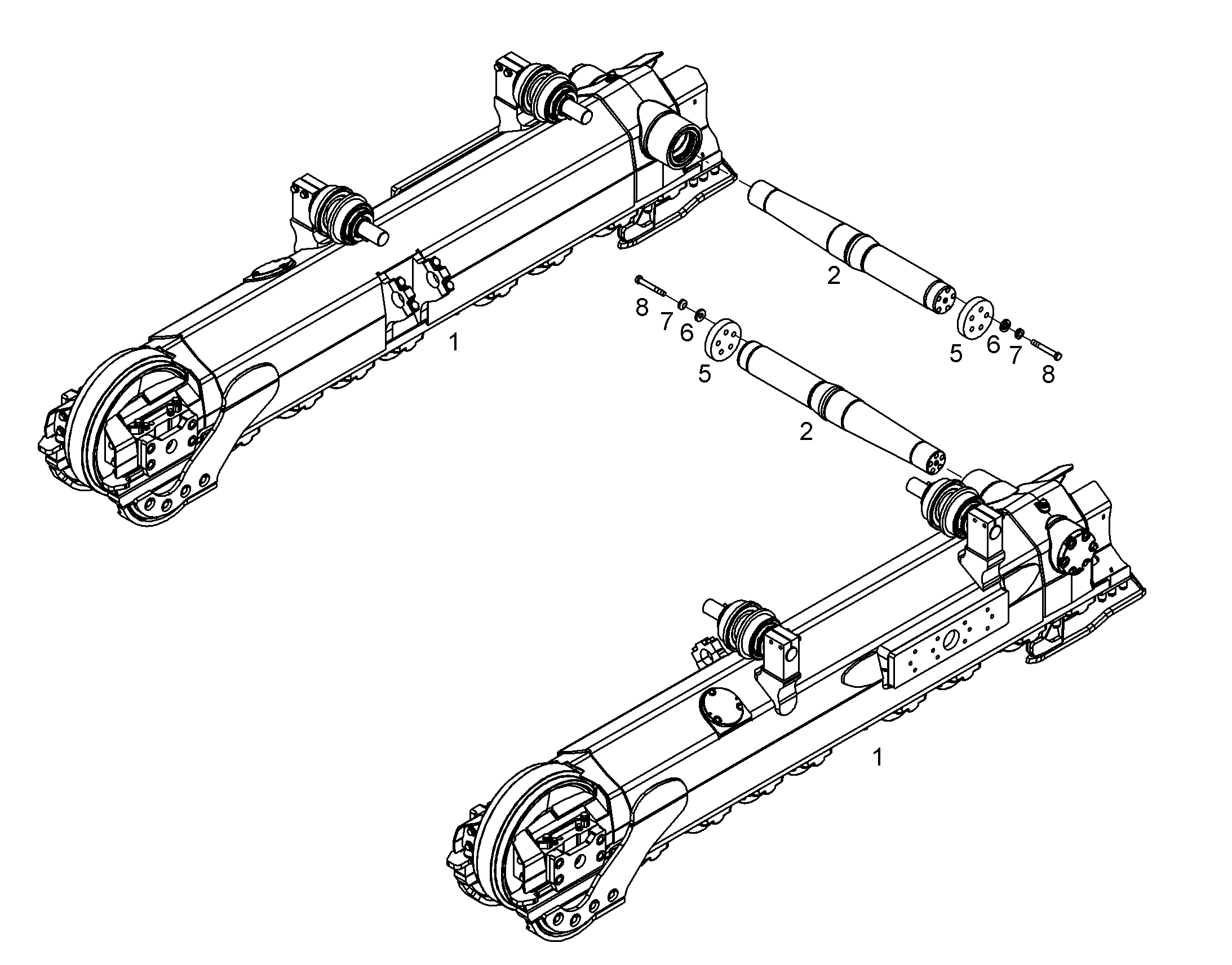 ОСЬ 10320567 LIEBHERR