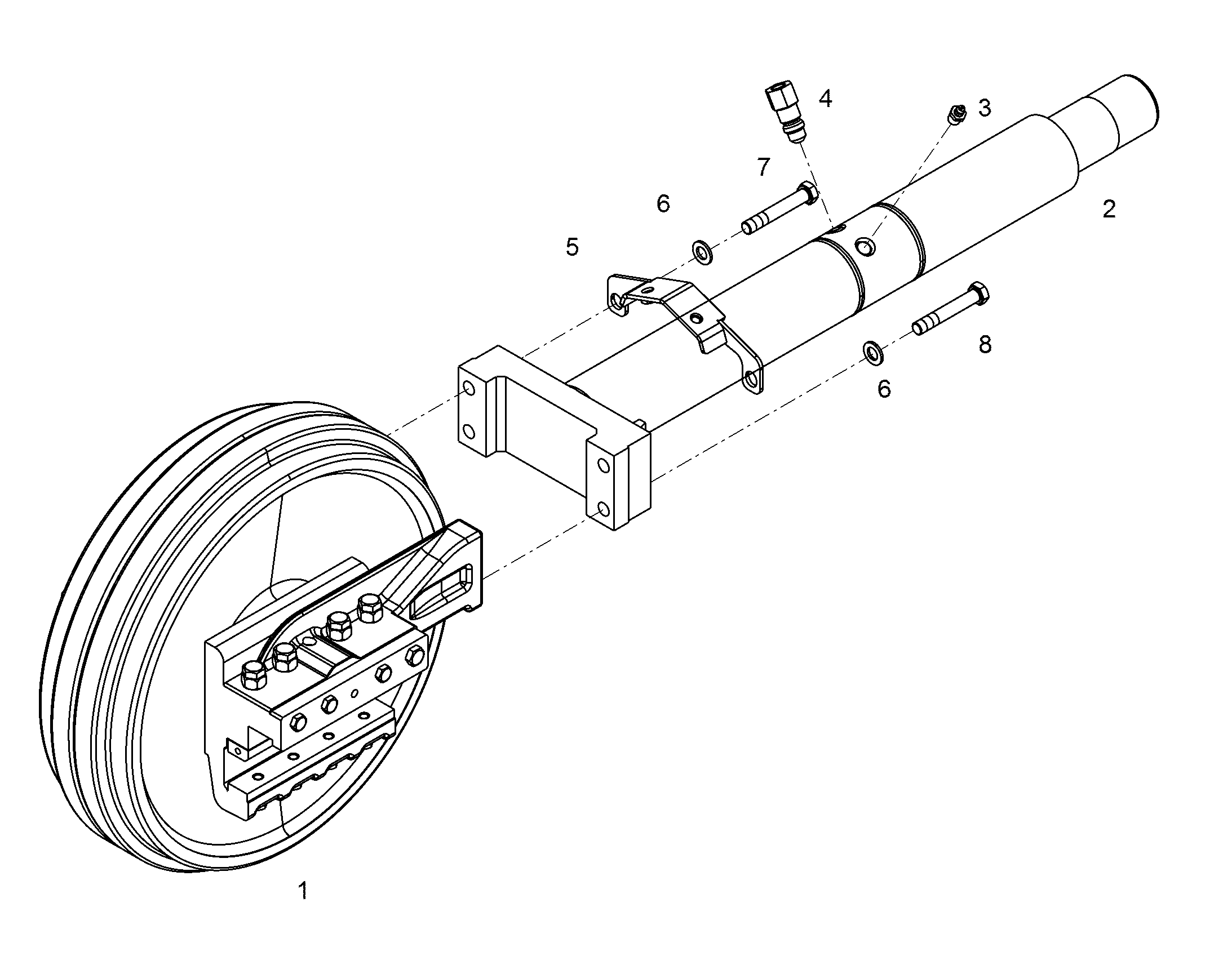 НИППЕЛЬ СМАЗОЧНЫЙ 5/8-18UNF 12206388 LIEBHERR