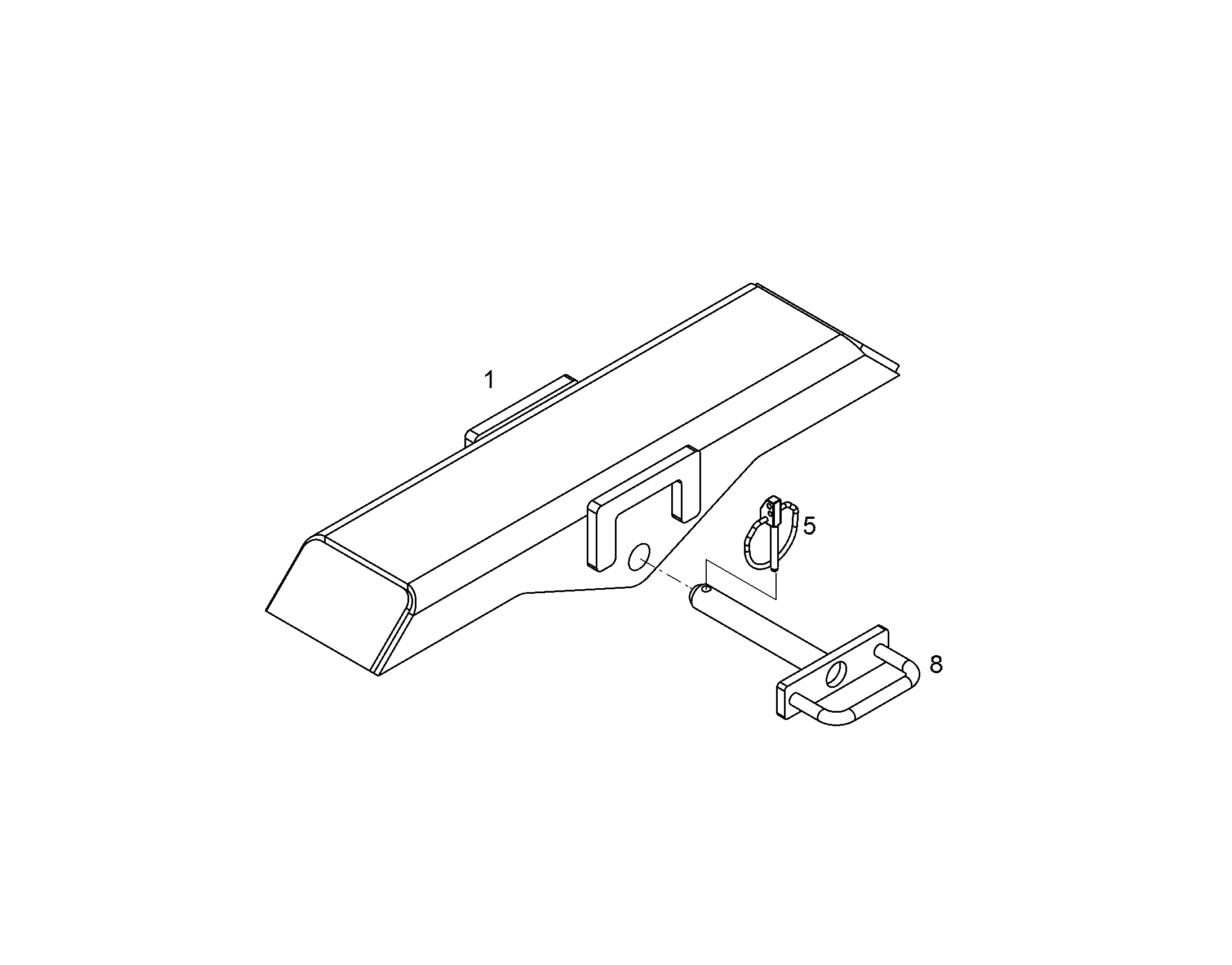 ШТИФТ ПРЕДОХРАНИТЕЛЬНЫЙ 20X199X126,5 93508340 LIEBHERR