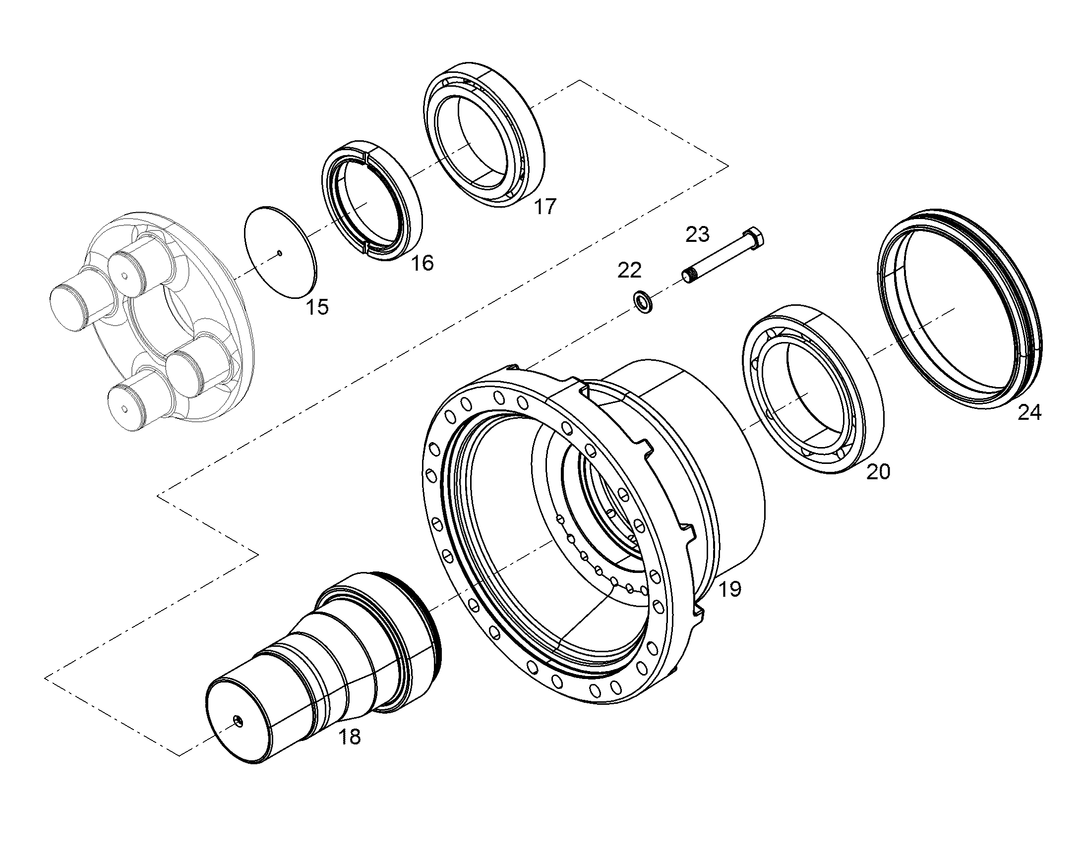 БОЛТ С ШЕСТИГРАННОЙ ГОЛОВКОЙ ISO 4014 M16X110 10.9 A3C 406251001 LIEBHERR