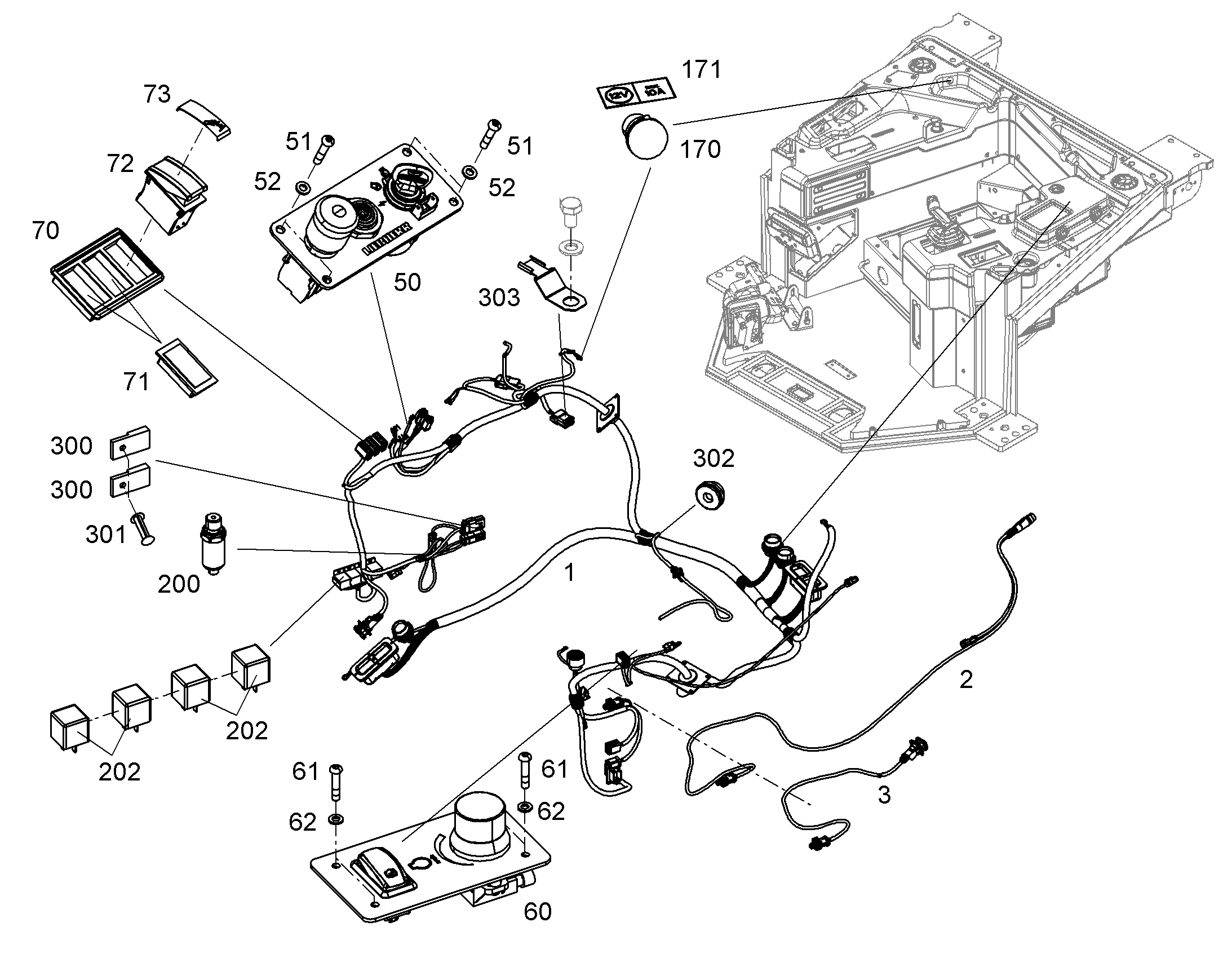 ПЕРЕКЛЮЧАТЕЛЬ 11839242 LIEBHERR
