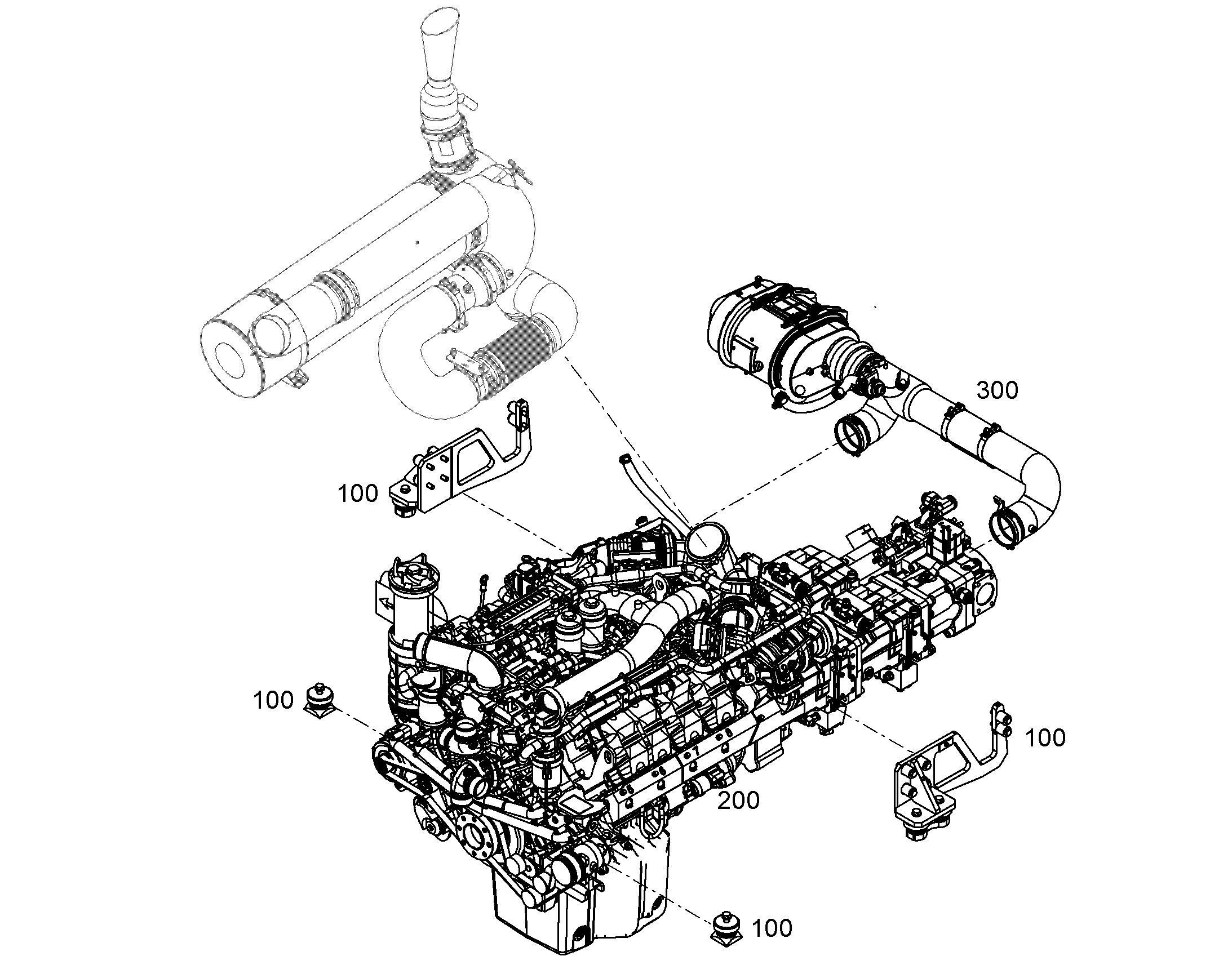 ОПОРЫ ДВИГАТЕЛЯ 93503369 LIEBHERR