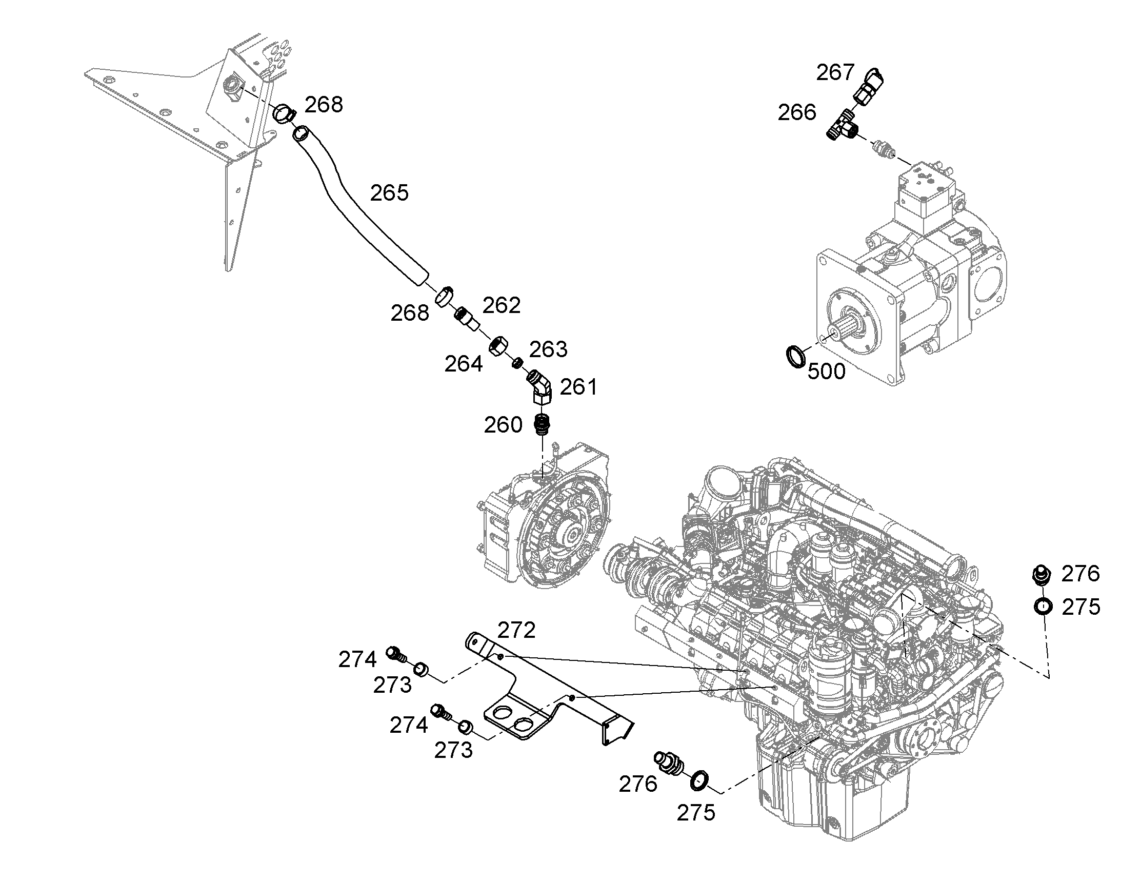 НИППЕЛЬ ШЛАНГОВЫЙ 9S20 K 93506503 LIEBHERR