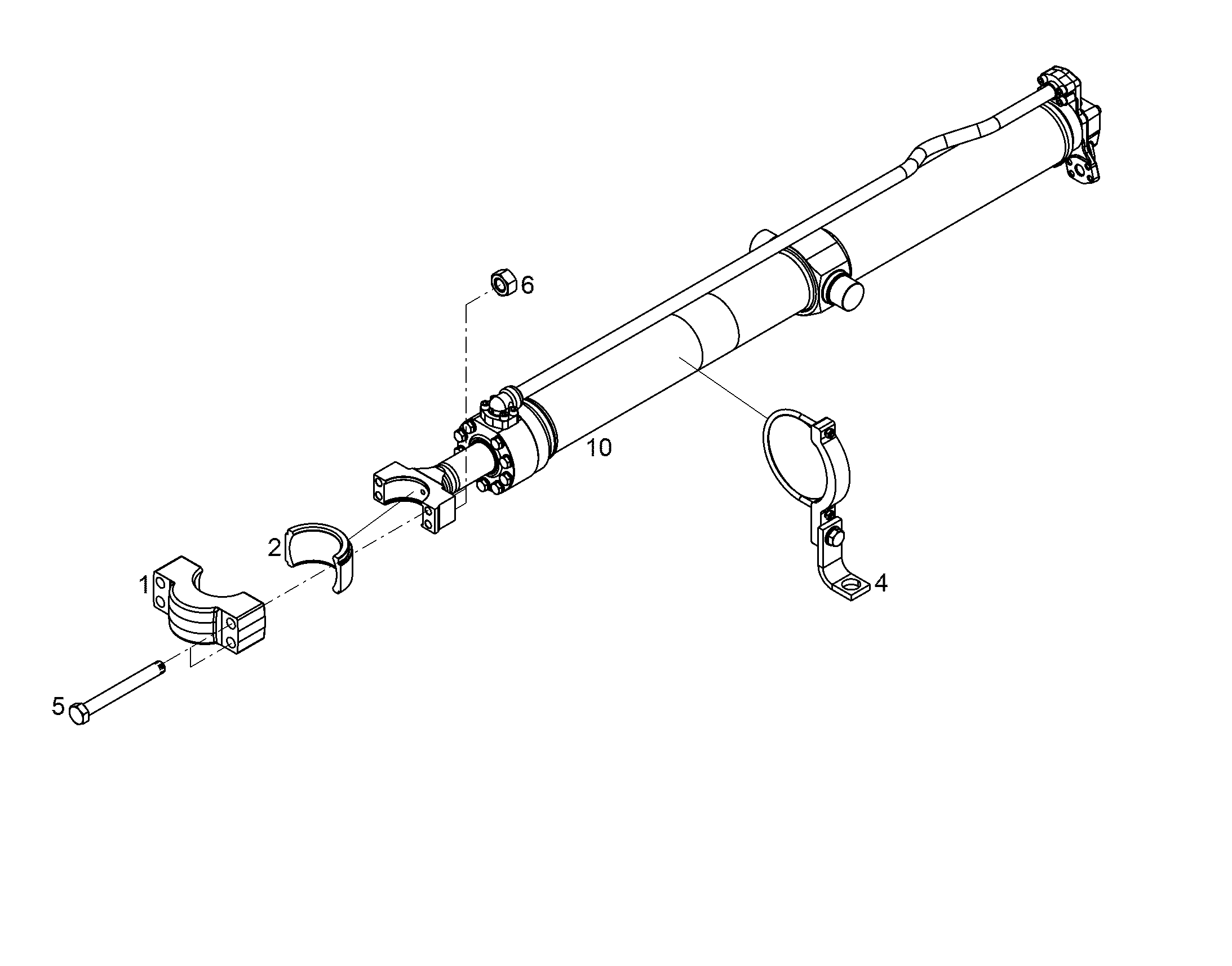 ГИДРОЦИЛИНДР 94084474 LIEBHERR