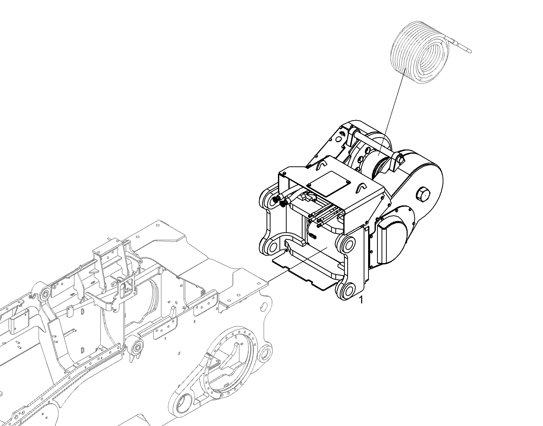 ЛЕБЕДКА КАНАТНАЯ H6HT1BL421 11837436 LIEBHERR