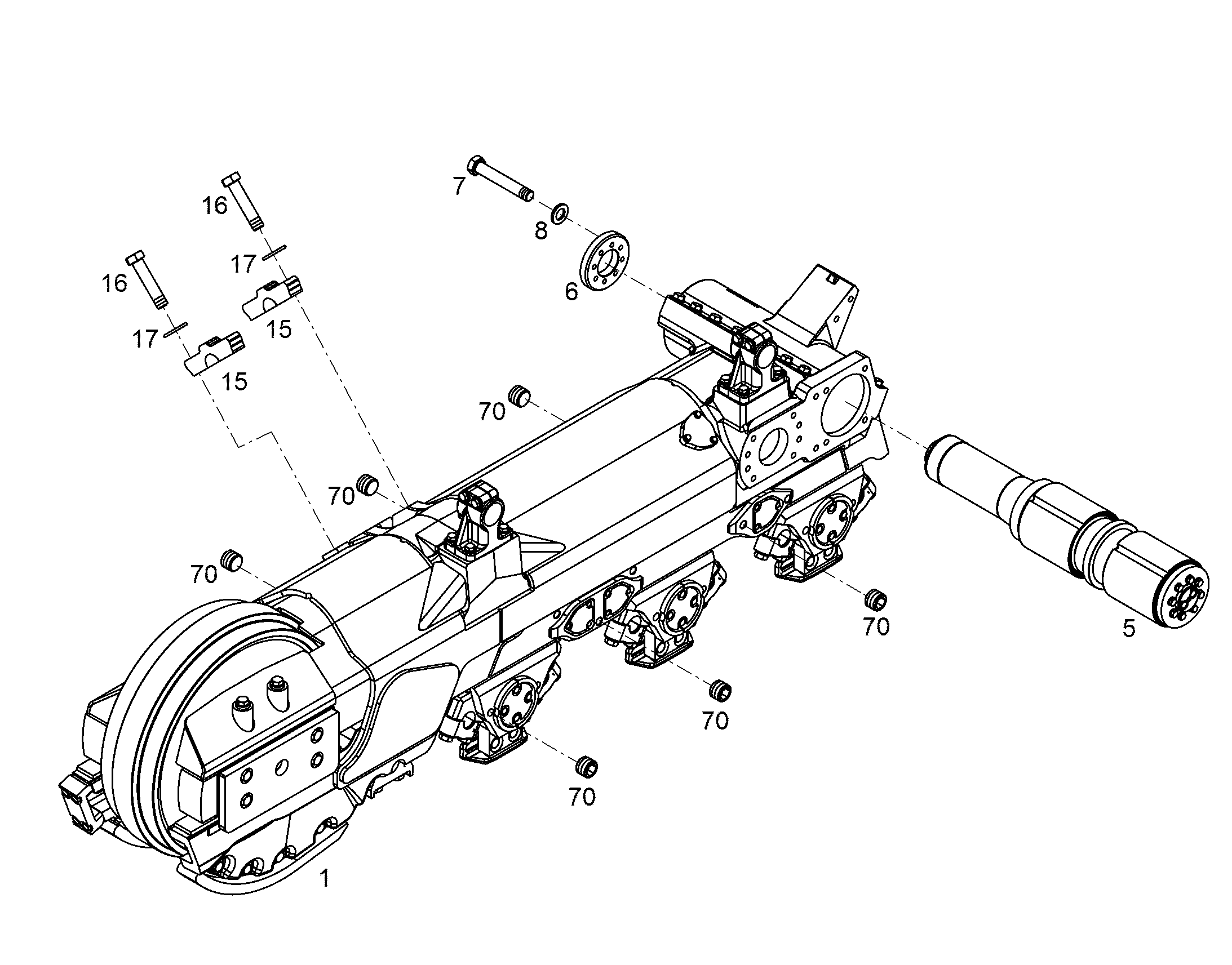 ТЕЛЕЖКИ ГУСЕНИЧНЫЕ В СБОРЕ 93501796 LIEBHERR