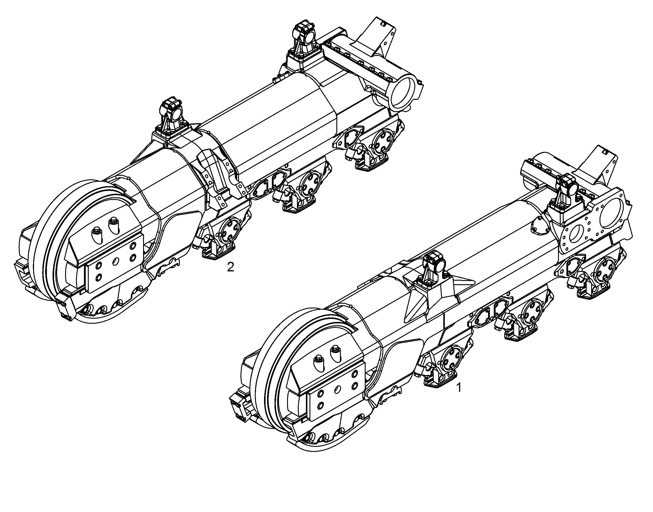 ТЕЛЕЖКА ГУСЕНИЧН. ЛЕВ.В СБОРЕ DP 93501797 LIEBHERR