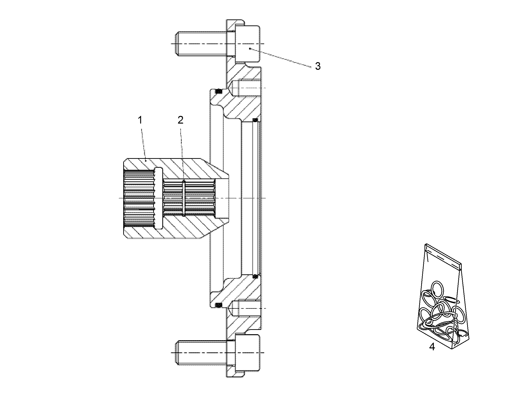 СТУПИЦА ДИСКА СЦЕПЛЕНИЯ 11820867 LIEBHERR