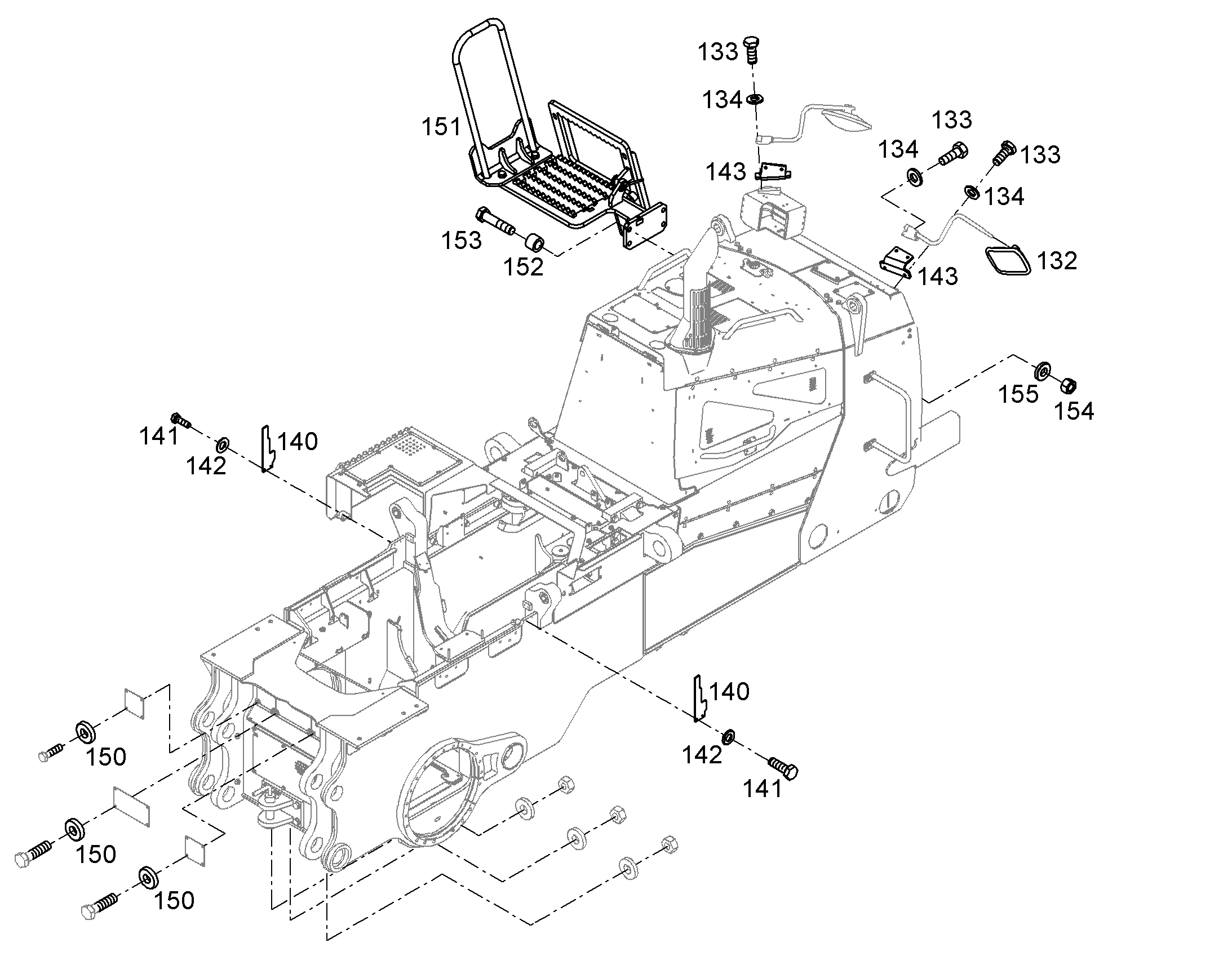 ДЕРЖАТЕЛЬ ПЛАСТИНЫ 12478349 LIEBHERR