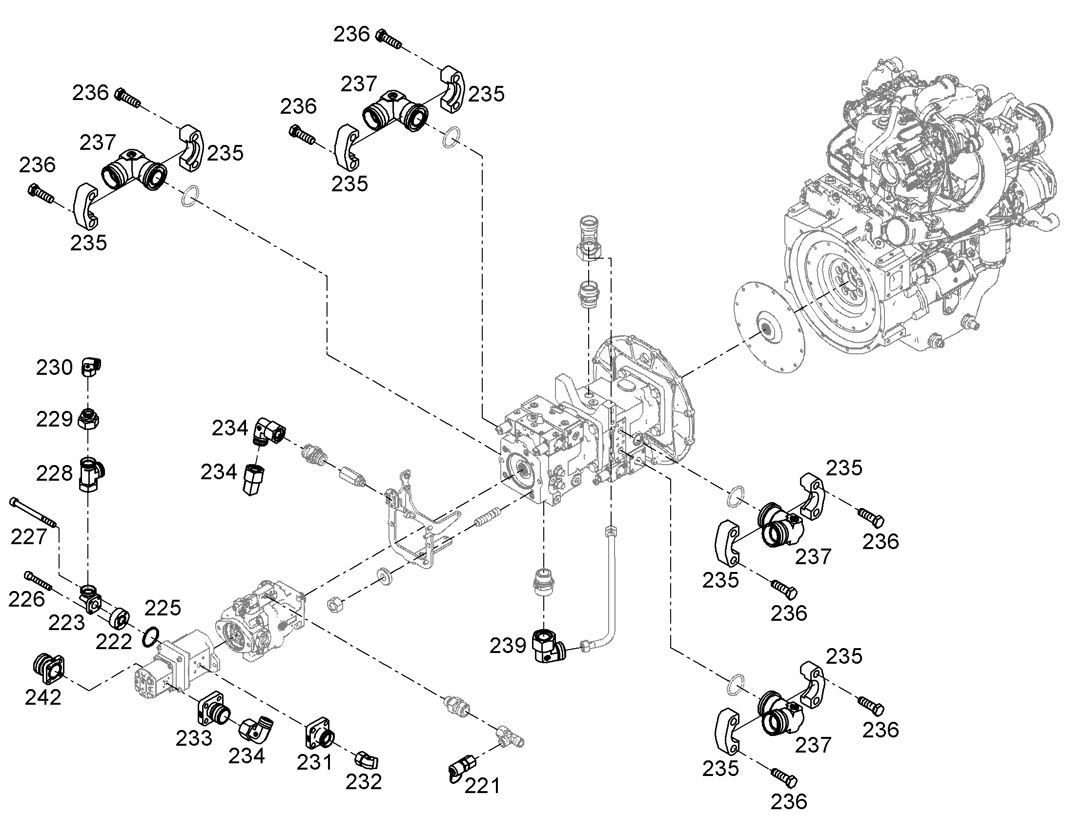 ФЛАНЕЦ РЕЗЬБОВОЙ BFG 28L 11068245 LIEBHERR