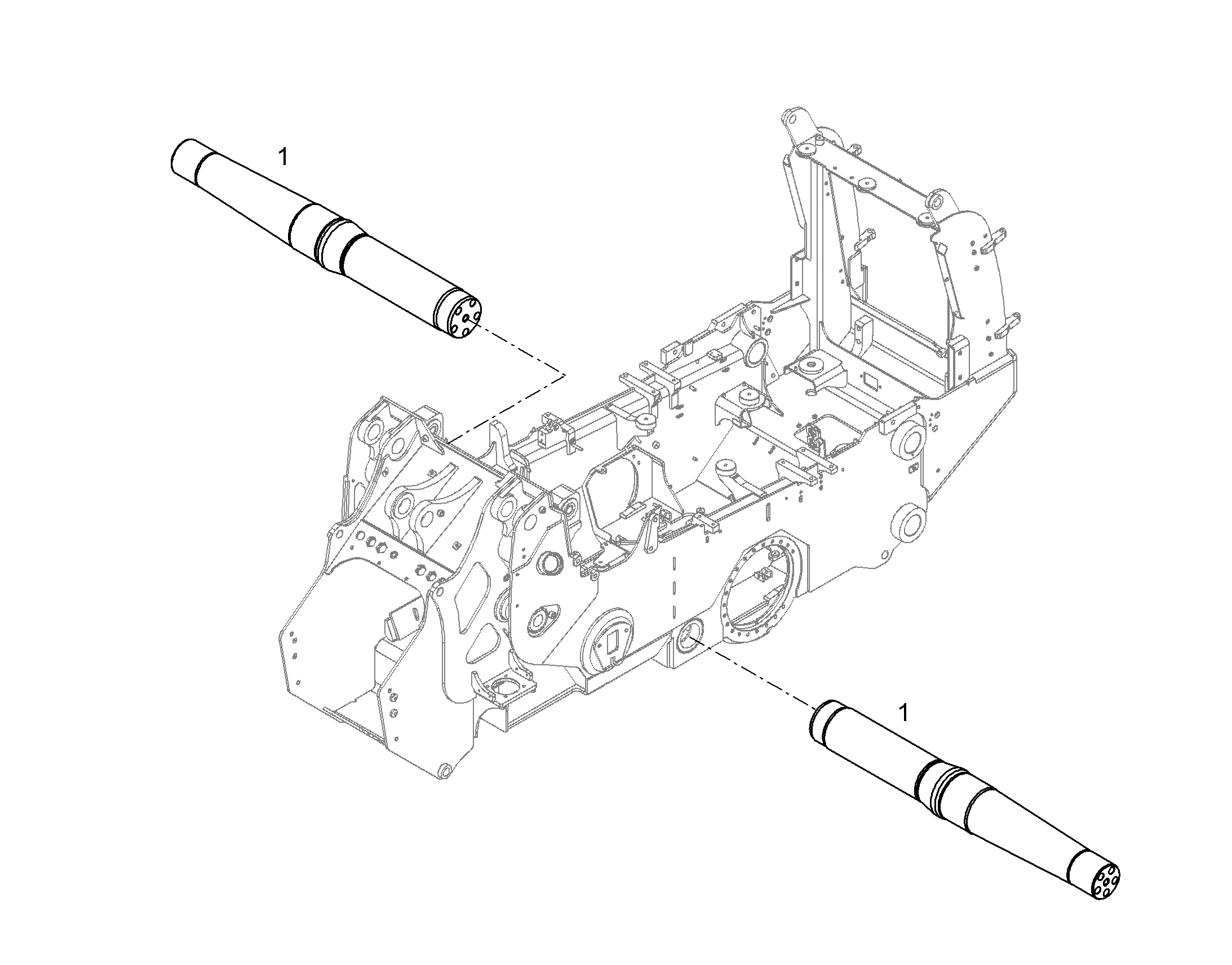 ОСЬ 93509022 LIEBHERR