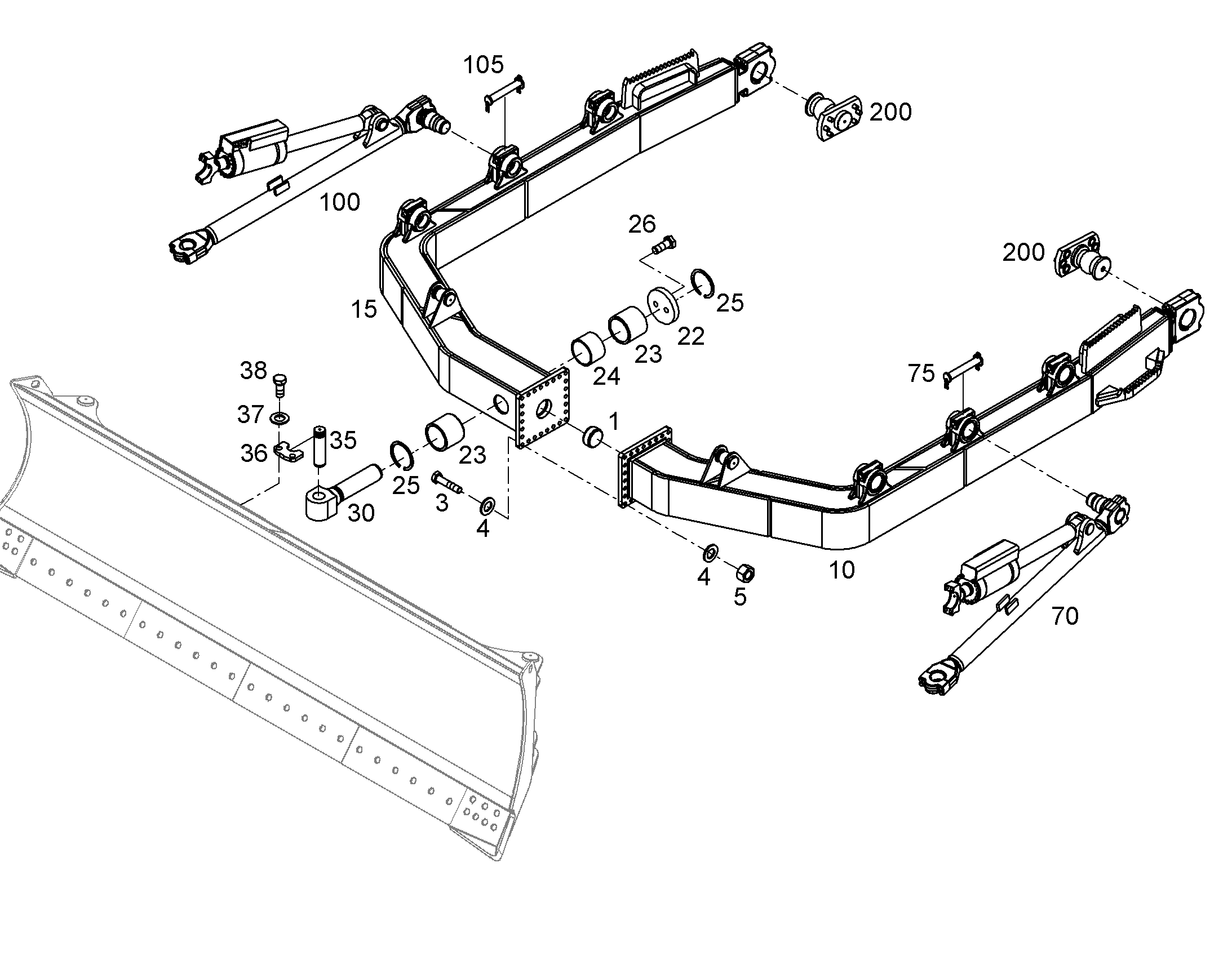 ГИЛЬЗА РАСПОРНАЯ 101X114,3X75 11380825 LIEBHERR