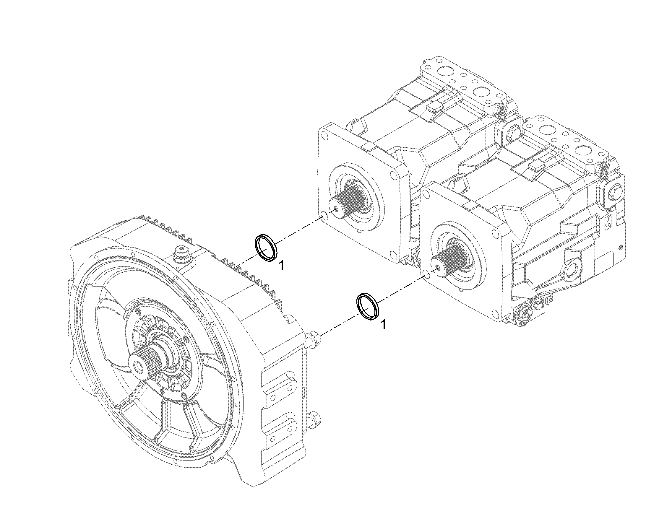 ЗАЩИТНОЕ КОЛЬЦО 53,6X64X8,1 12444869 LIEBHERR