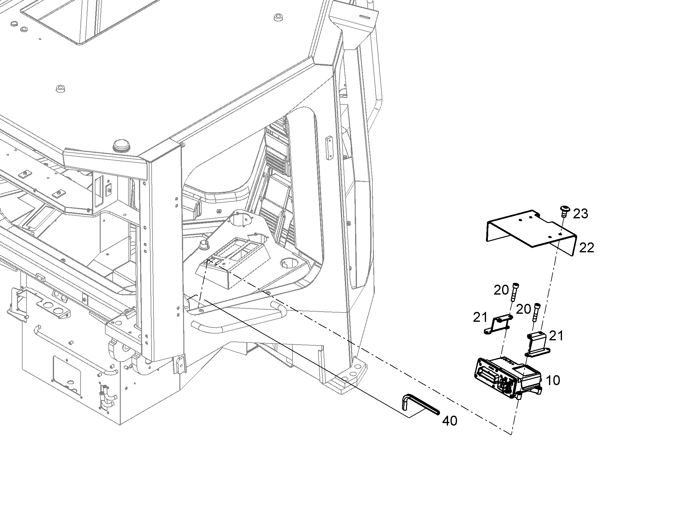 КРЫШКА 12436243 LIEBHERR