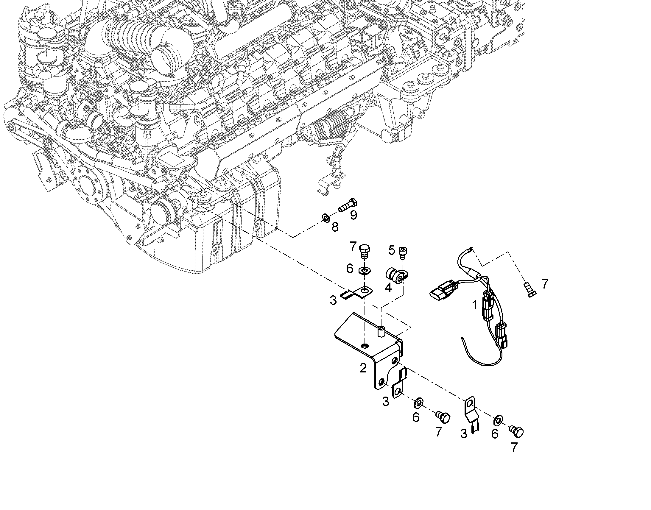 КРЕПЕЖ 12492185 LIEBHERR