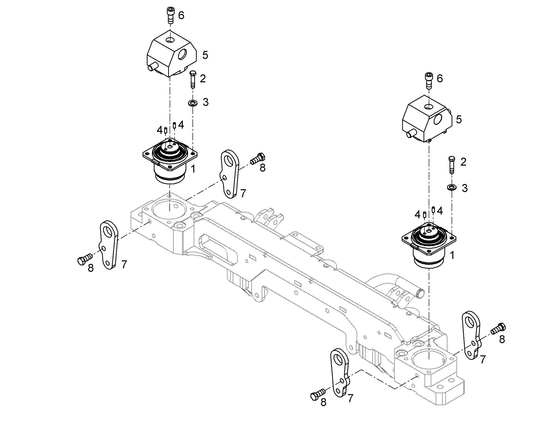 ОГРАНИЧИТЕЛЬ ХОДА 12593974 LIEBHERR