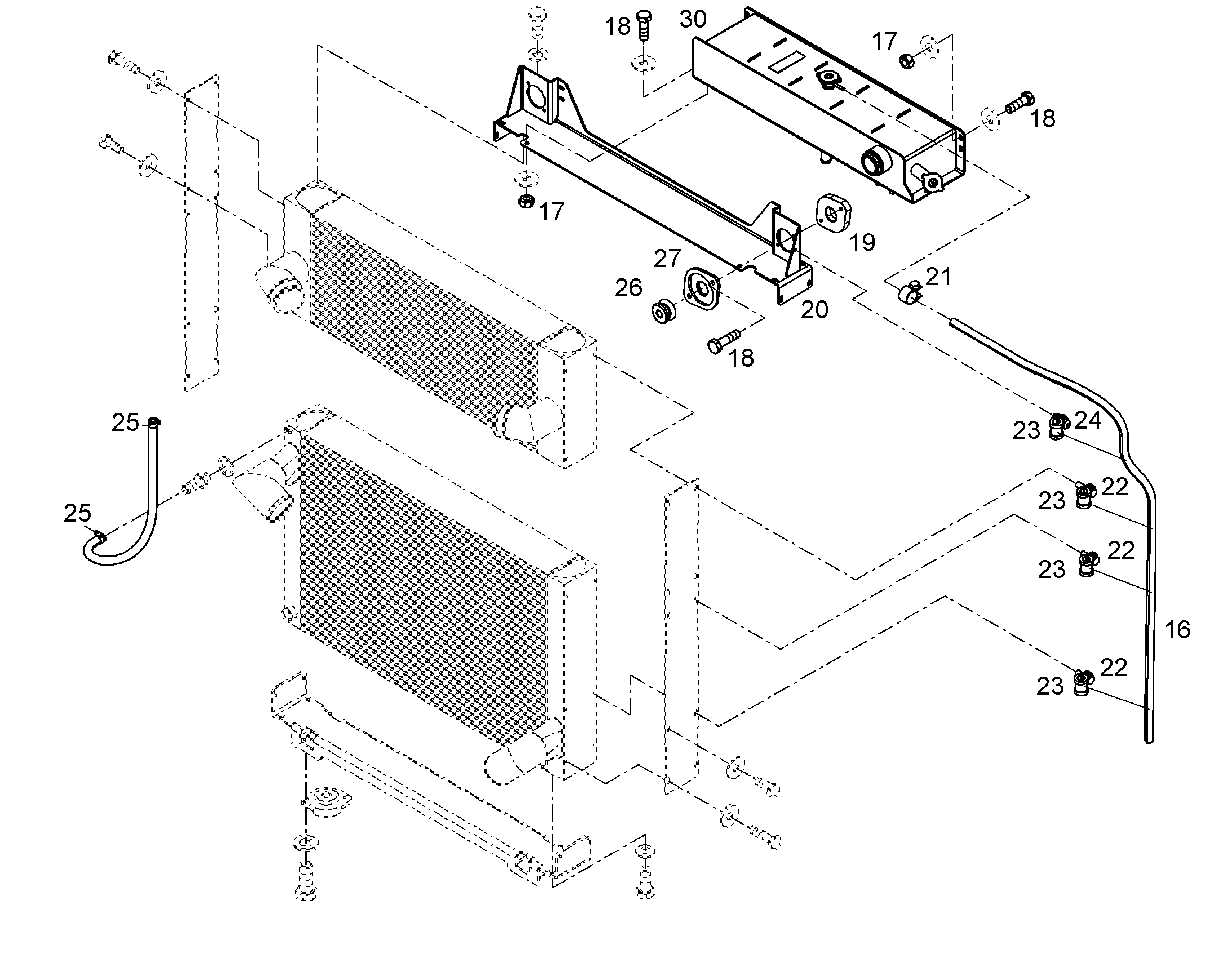 БАК КОМПЕНСАЦИОННЫЙ 11824798 LIEBHERR