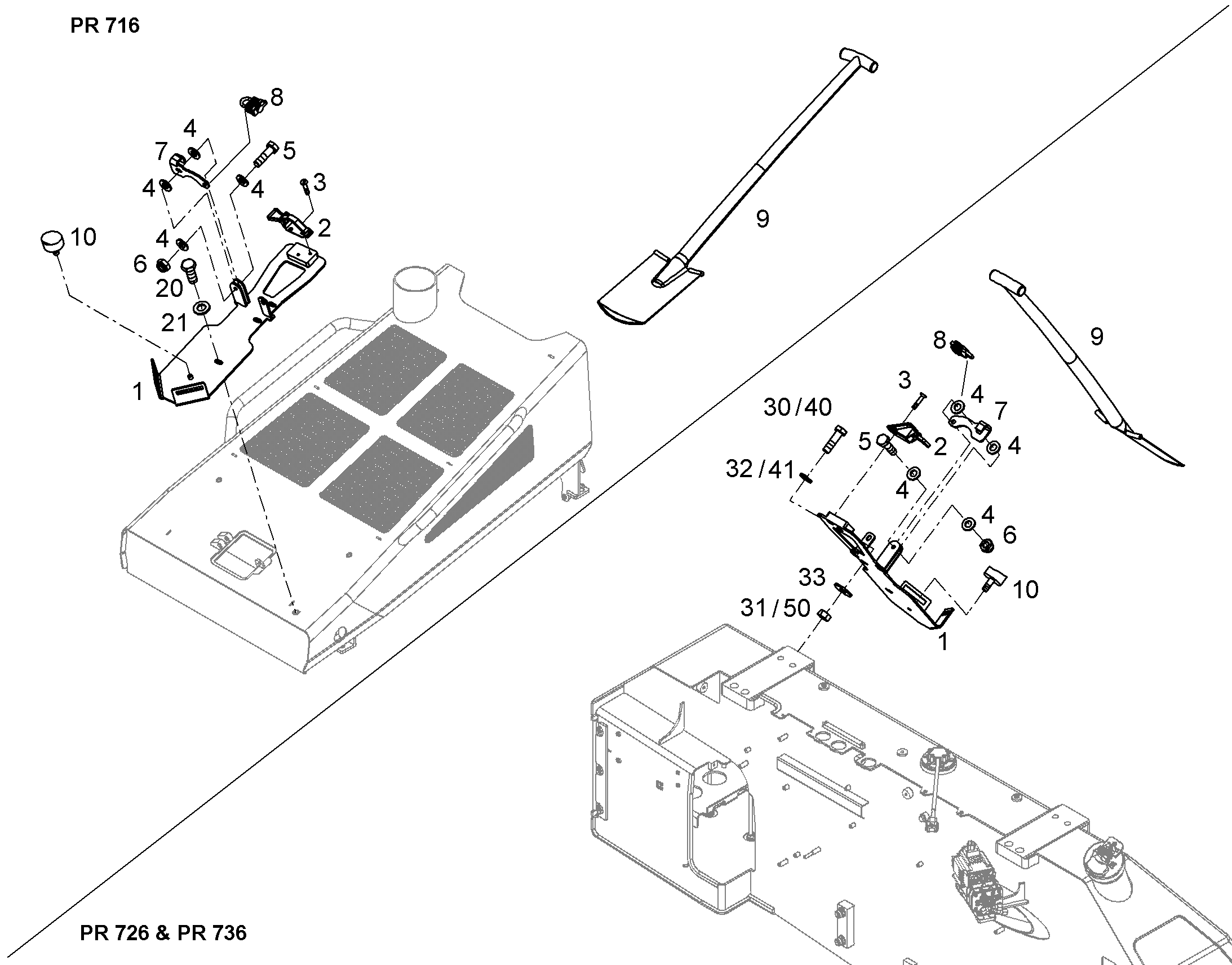 ДЕРЖАТЕЛЬ ЛОПАТЫ 12469794 LIEBHERR