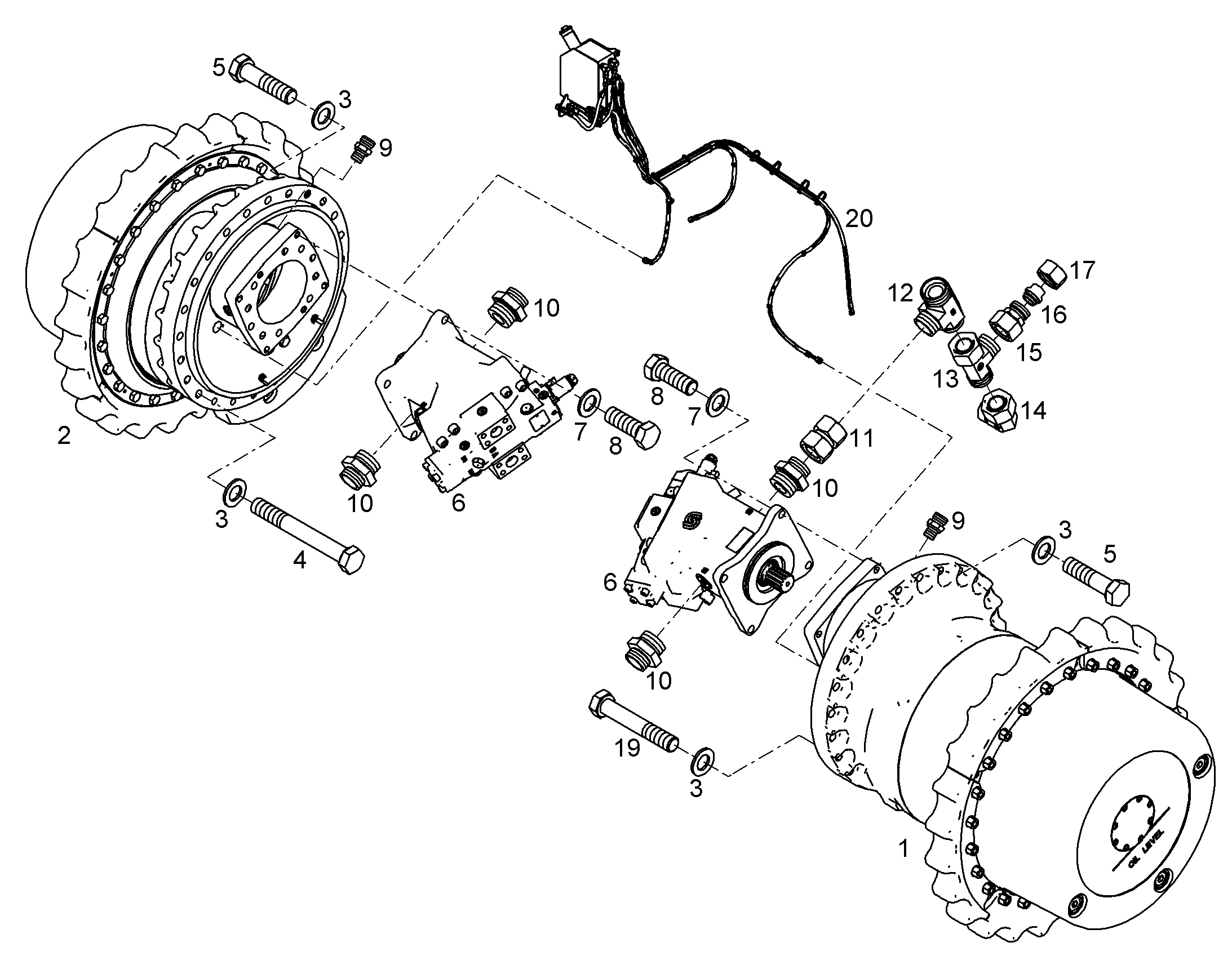 УПЛОТНЕНИЕ ТОРЦОВОЕ СДВОЕНН. 11429602 LIEBHERR