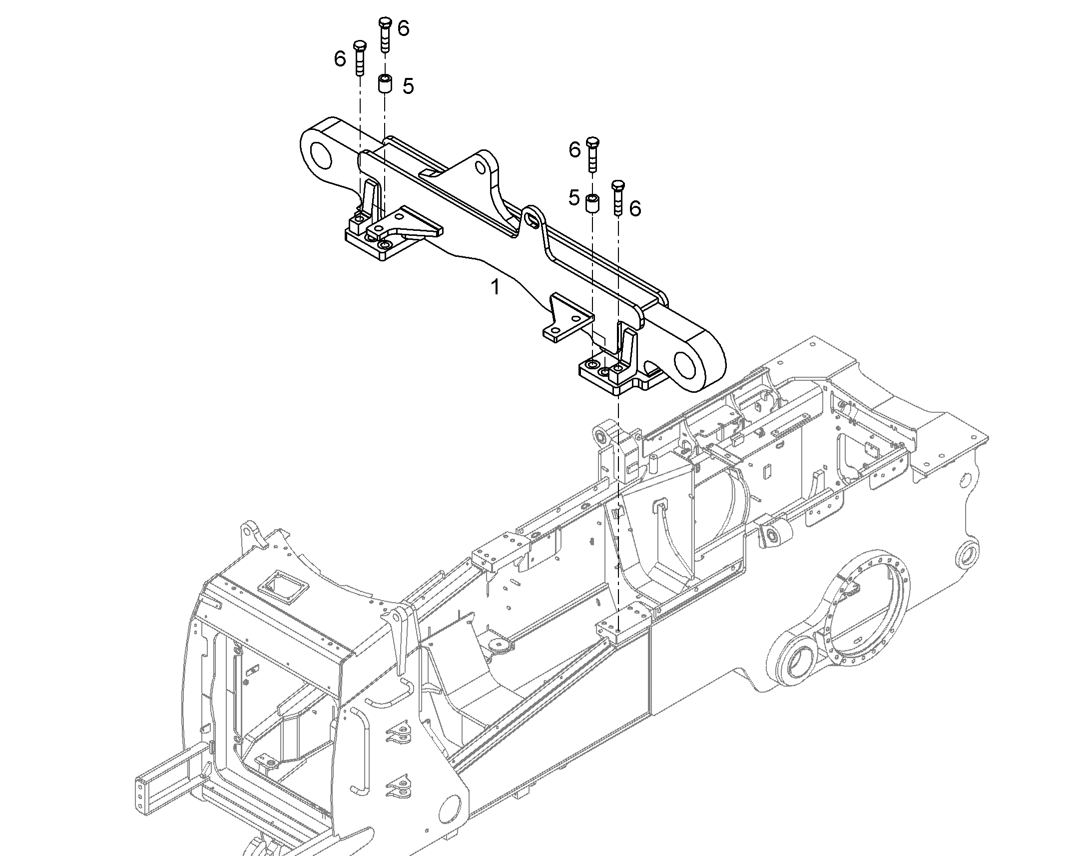 ПОПЕРЕЧИНА 11438478 LIEBHERR
