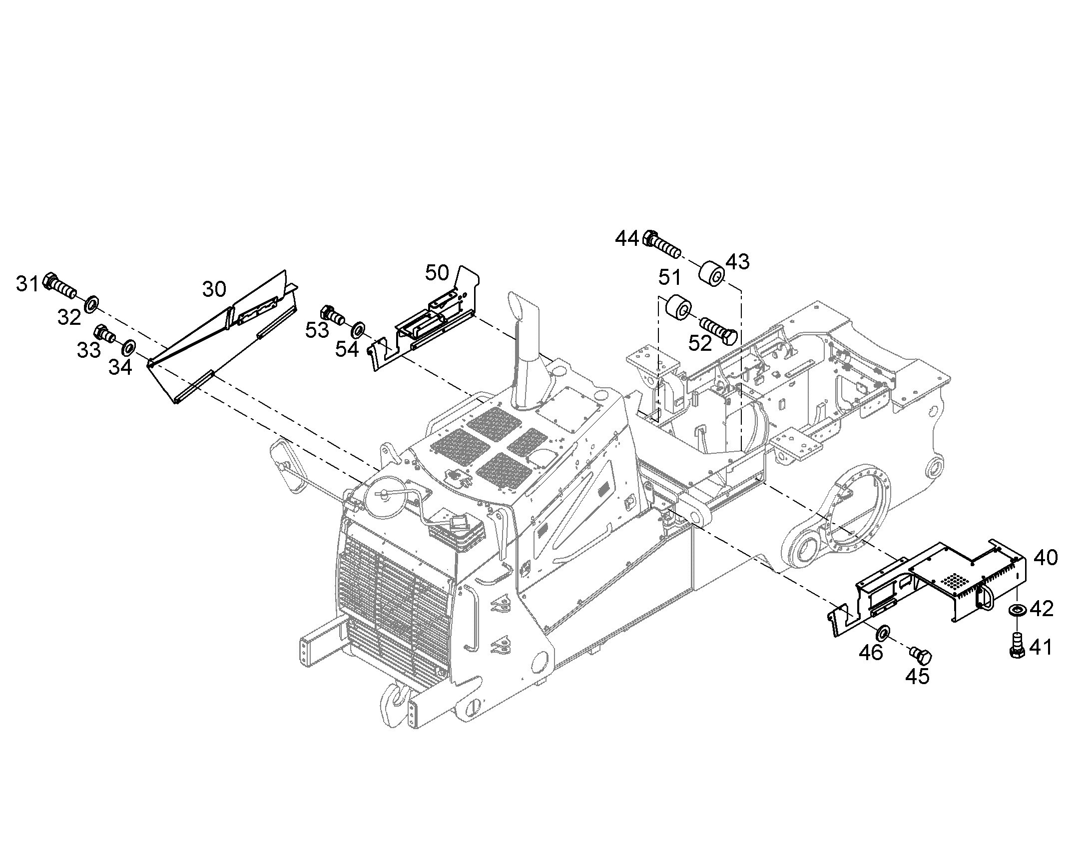 ПОДНОЖКА ПРАВАЯ 11439671 LIEBHERR