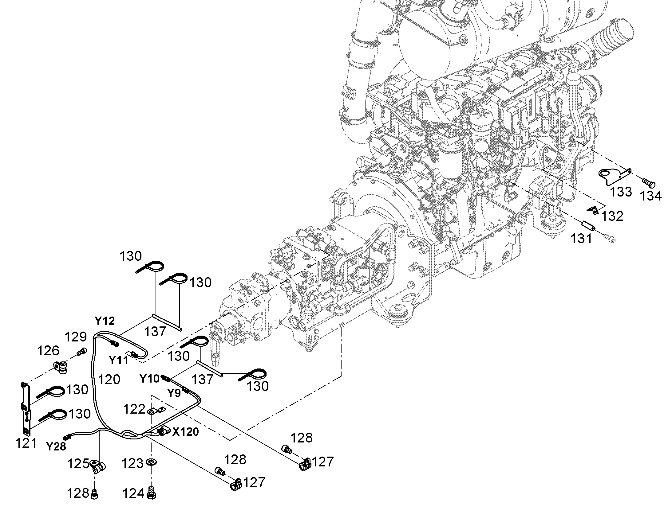 КРЕПЕЖ 11438320 LIEBHERR