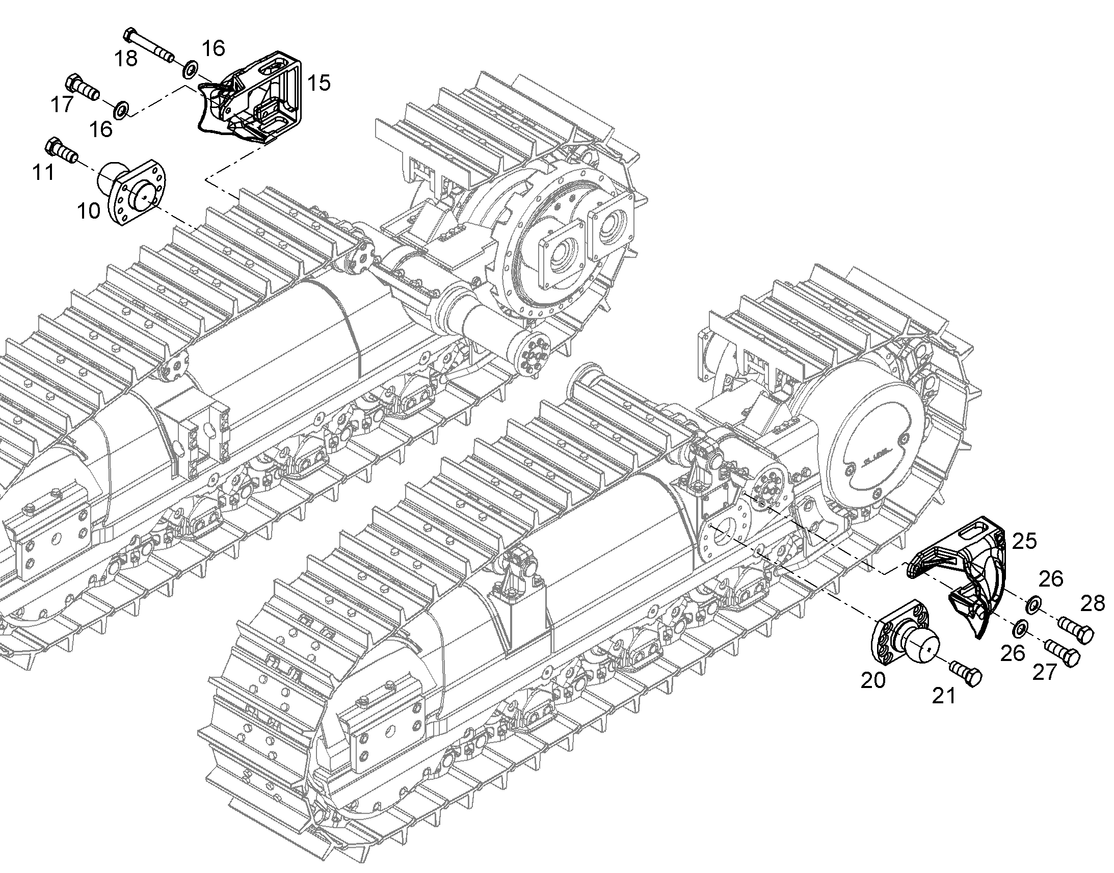 КОЖУХ СПРАВА 93513025 LIEBHERR