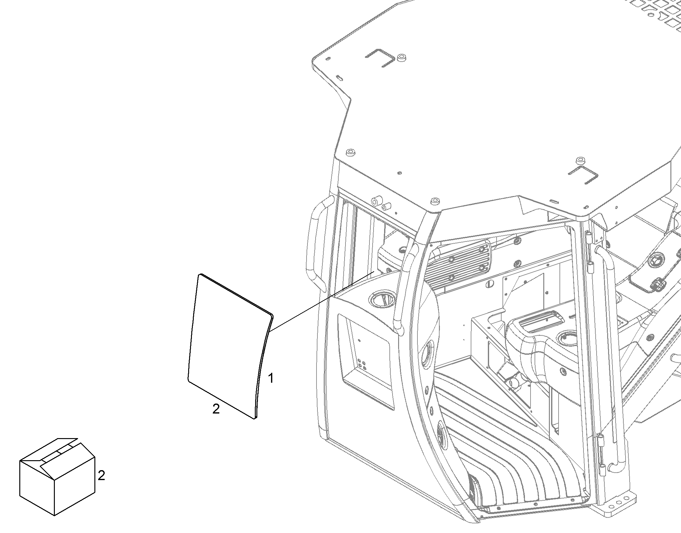 GLUEING SET 12226941 LIEBHERR