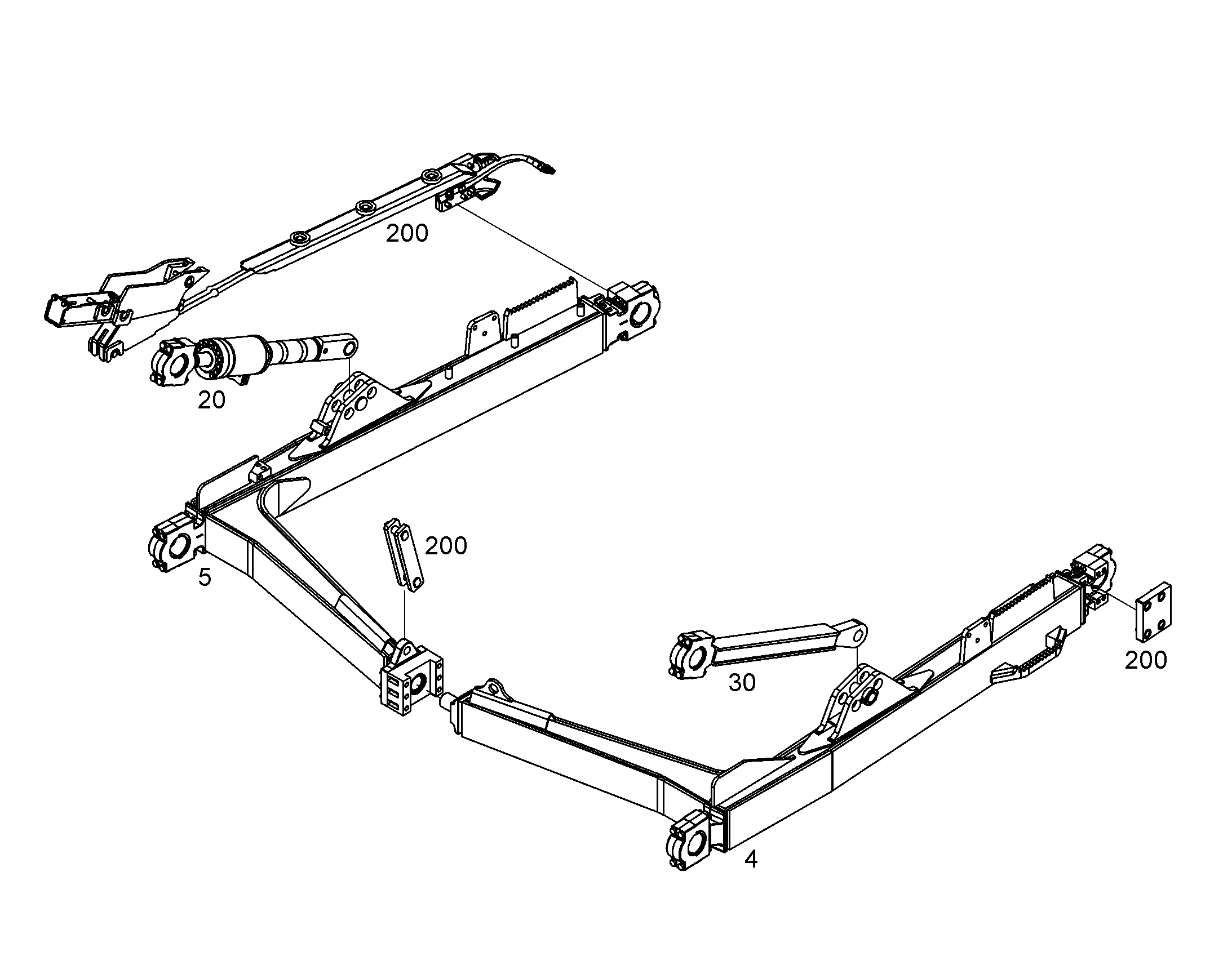 КОМПЛЕКТУЮЩИЕ ДЕТАЛИ 12586555 LIEBHERR
