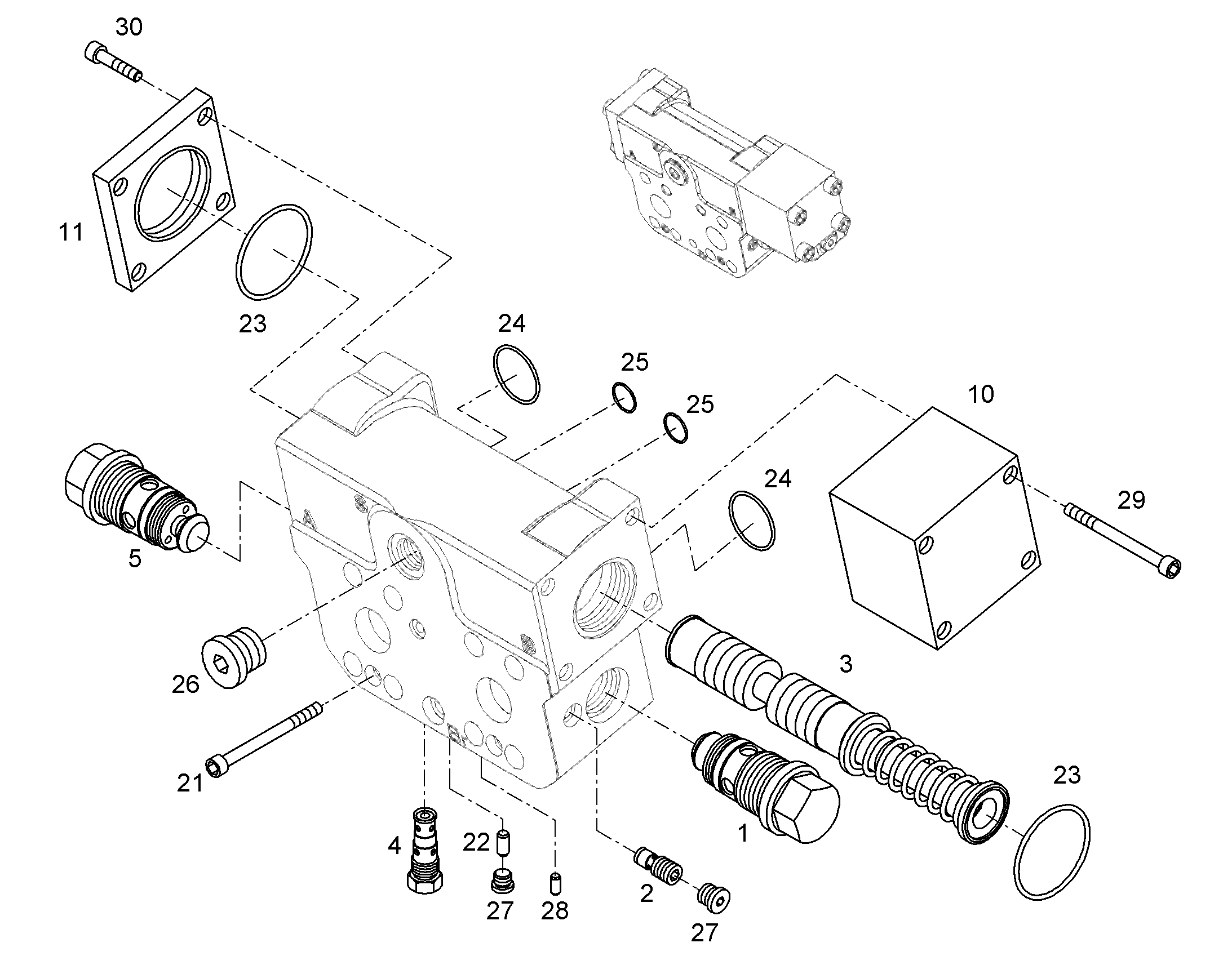 КЛАПАН 12241772 LIEBHERR