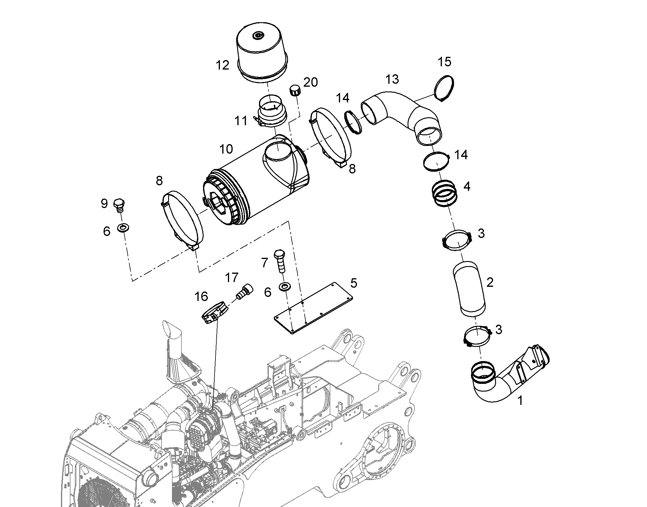 УМЕНЬШЕНИЕ 12240004 LIEBHERR