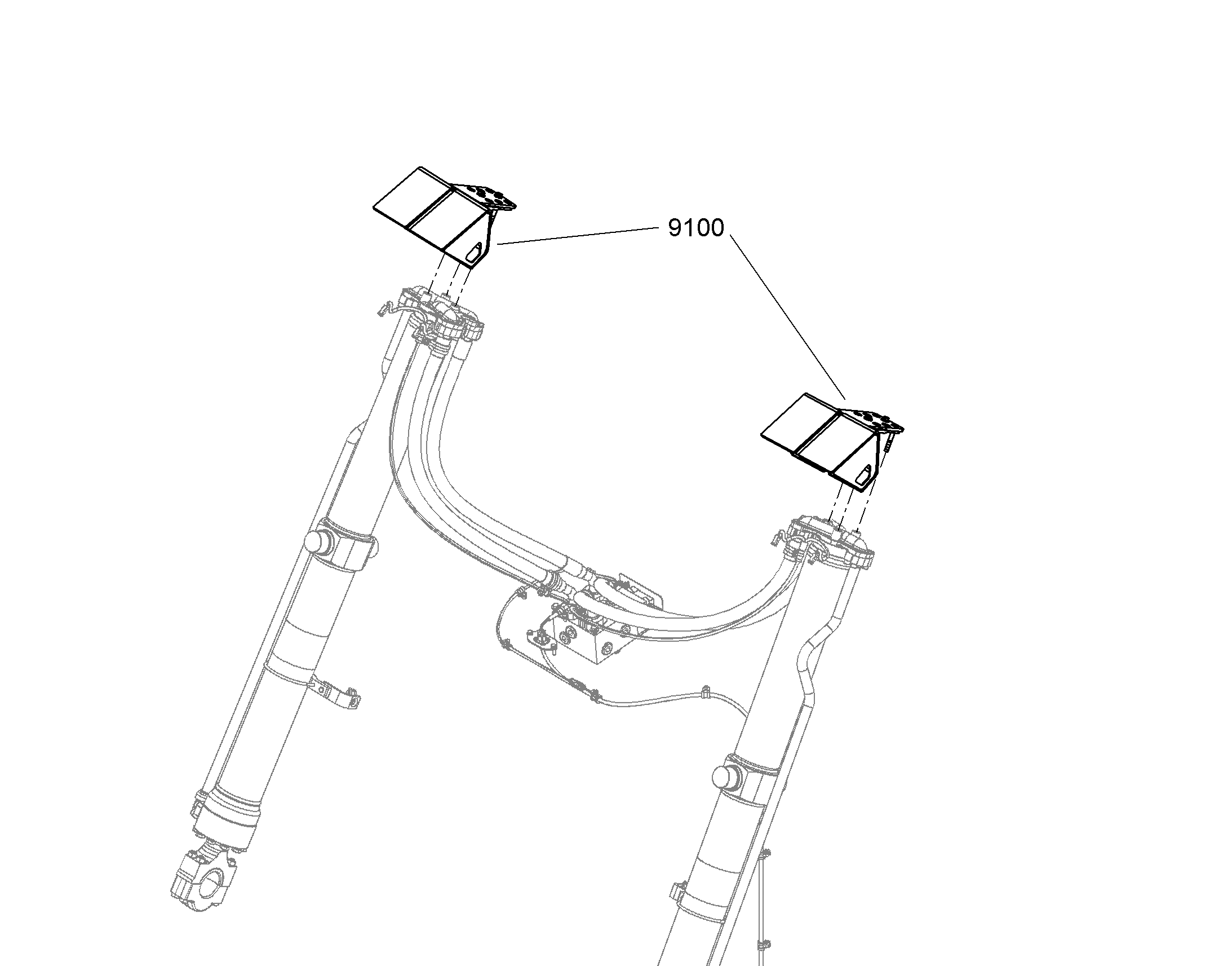МОНТ.К.СД-ФАРЫ ГИДРОП.4-СОСТ. 93506629 LIEBHERR