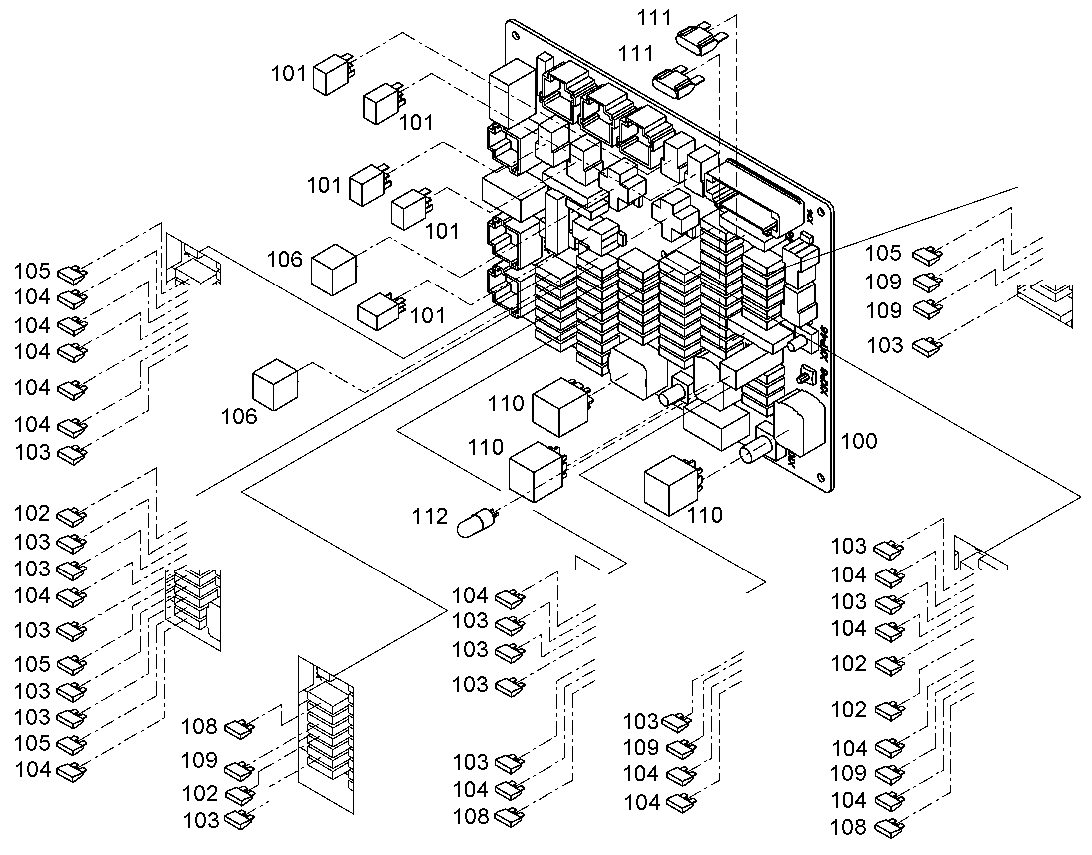 ПРЕДОХРАНИТЕЛЬ 0,063A 250VAC GLAS FLINK 10664315 LIEBHERR