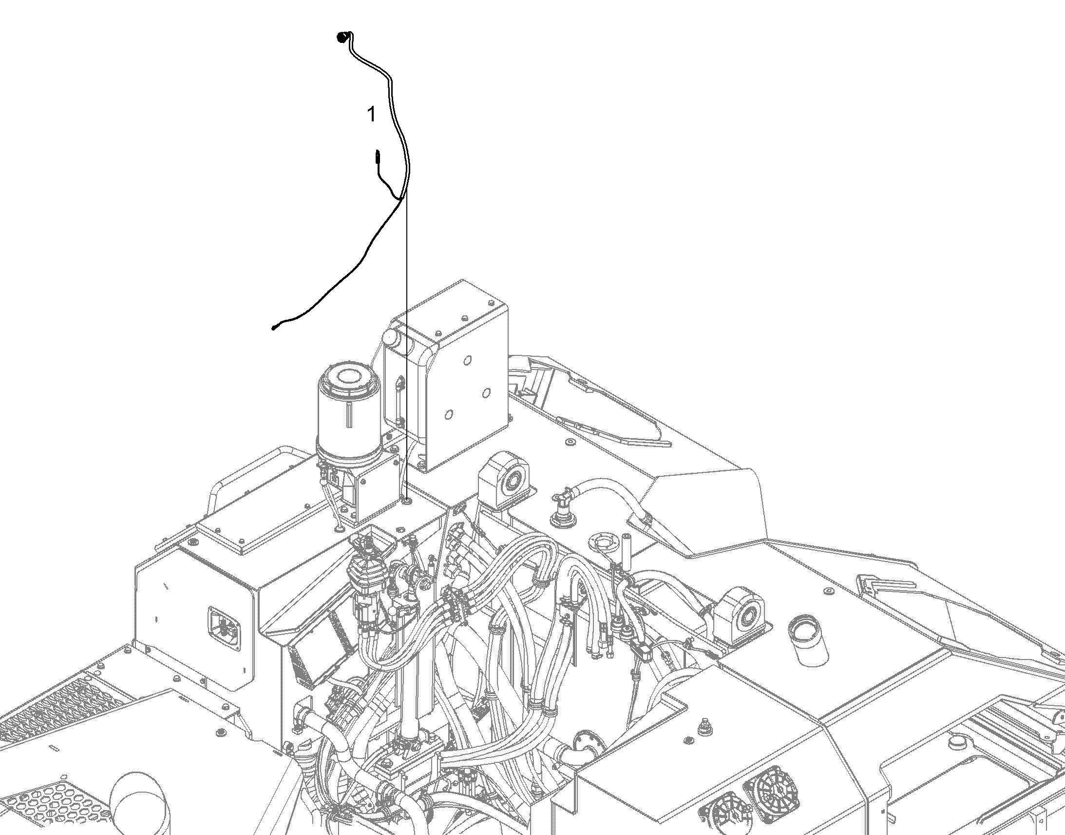 ДОРАБОТКА КАБЕЛЯ W-NAZSCHM 12846387 LIEBHERR