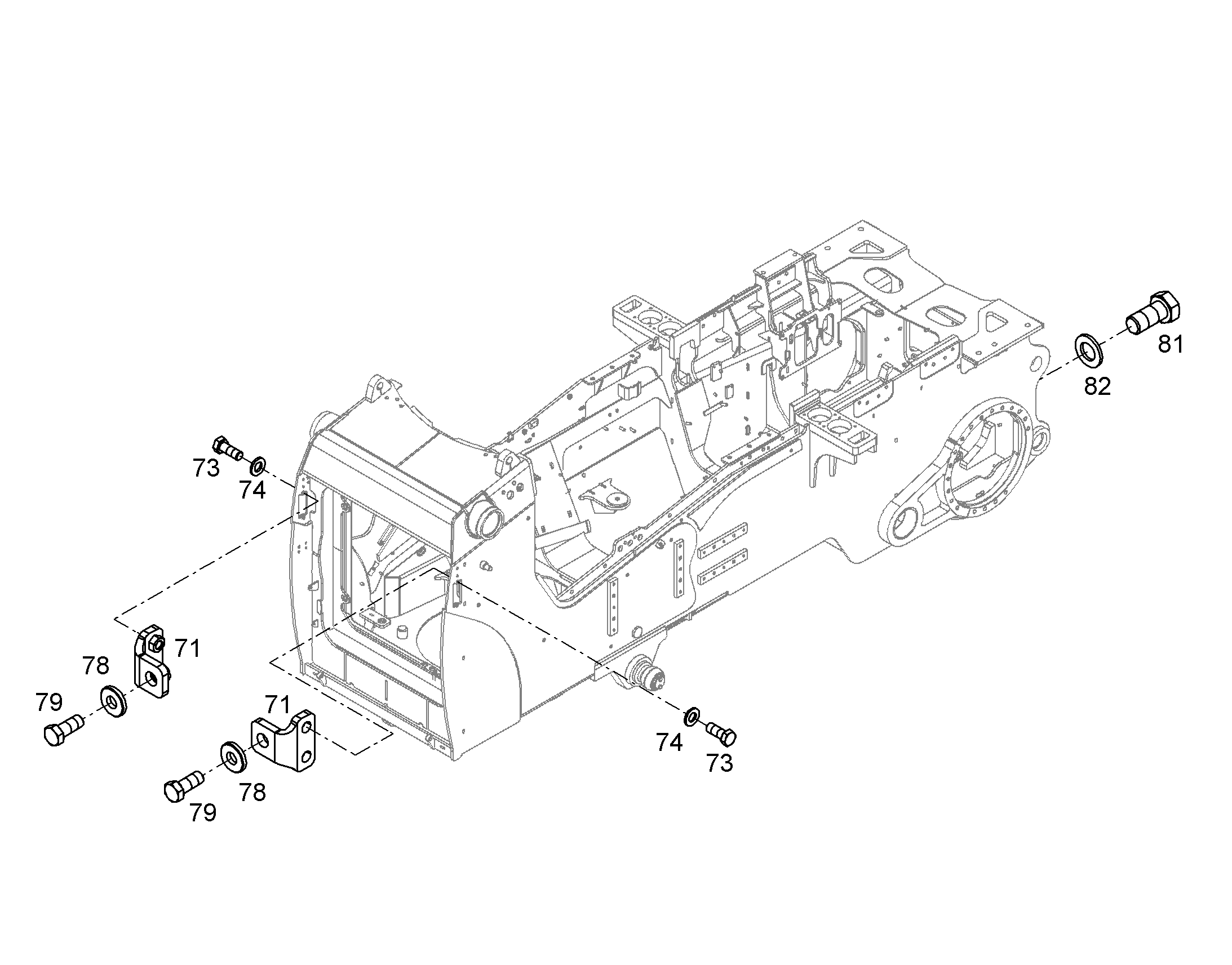 КОНСОЛЬ 12869606 LIEBHERR