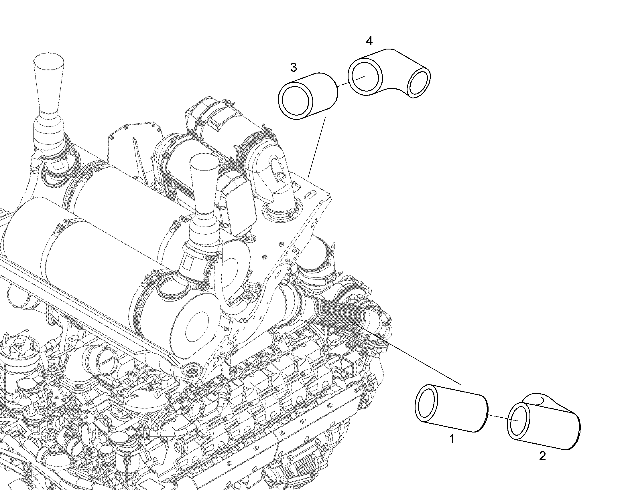 ПРОВОЛКА СОЕДИНИТЕЛЬНАЯ X1000 11320149 LIEBHERR