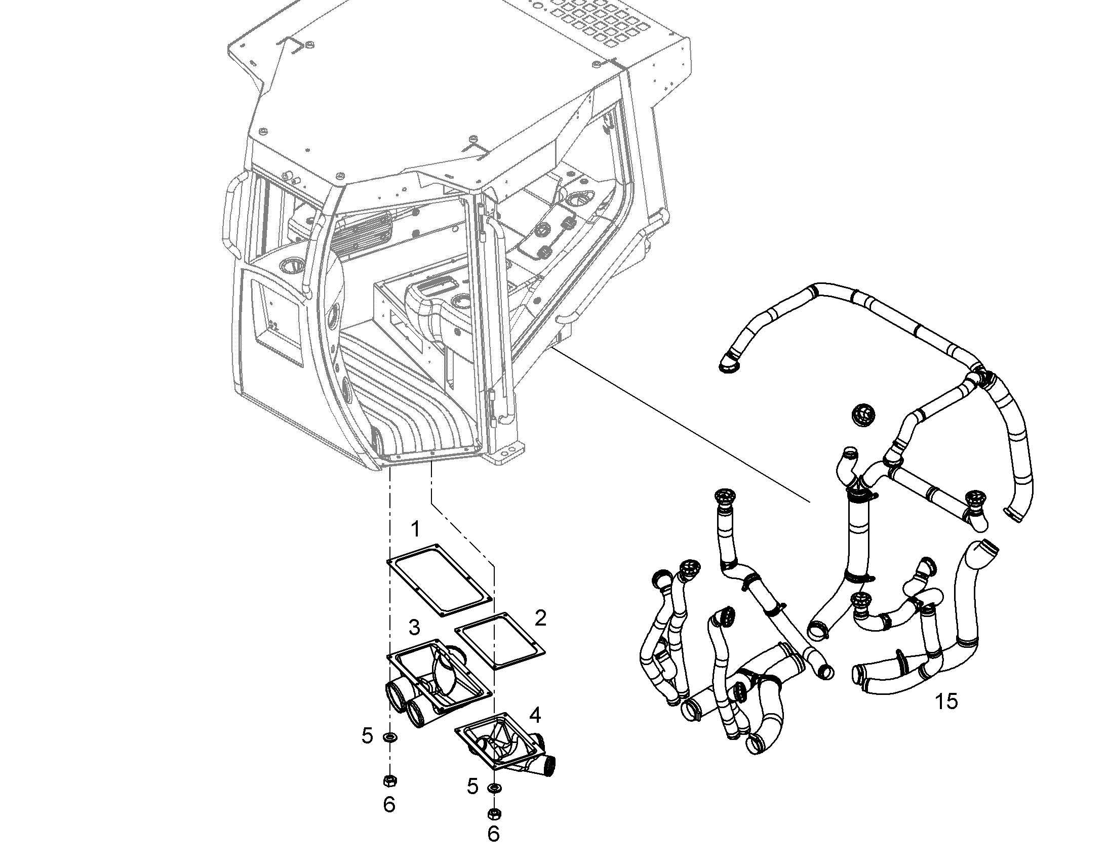 УПЛОТНЕНИЕ 12486867 LIEBHERR