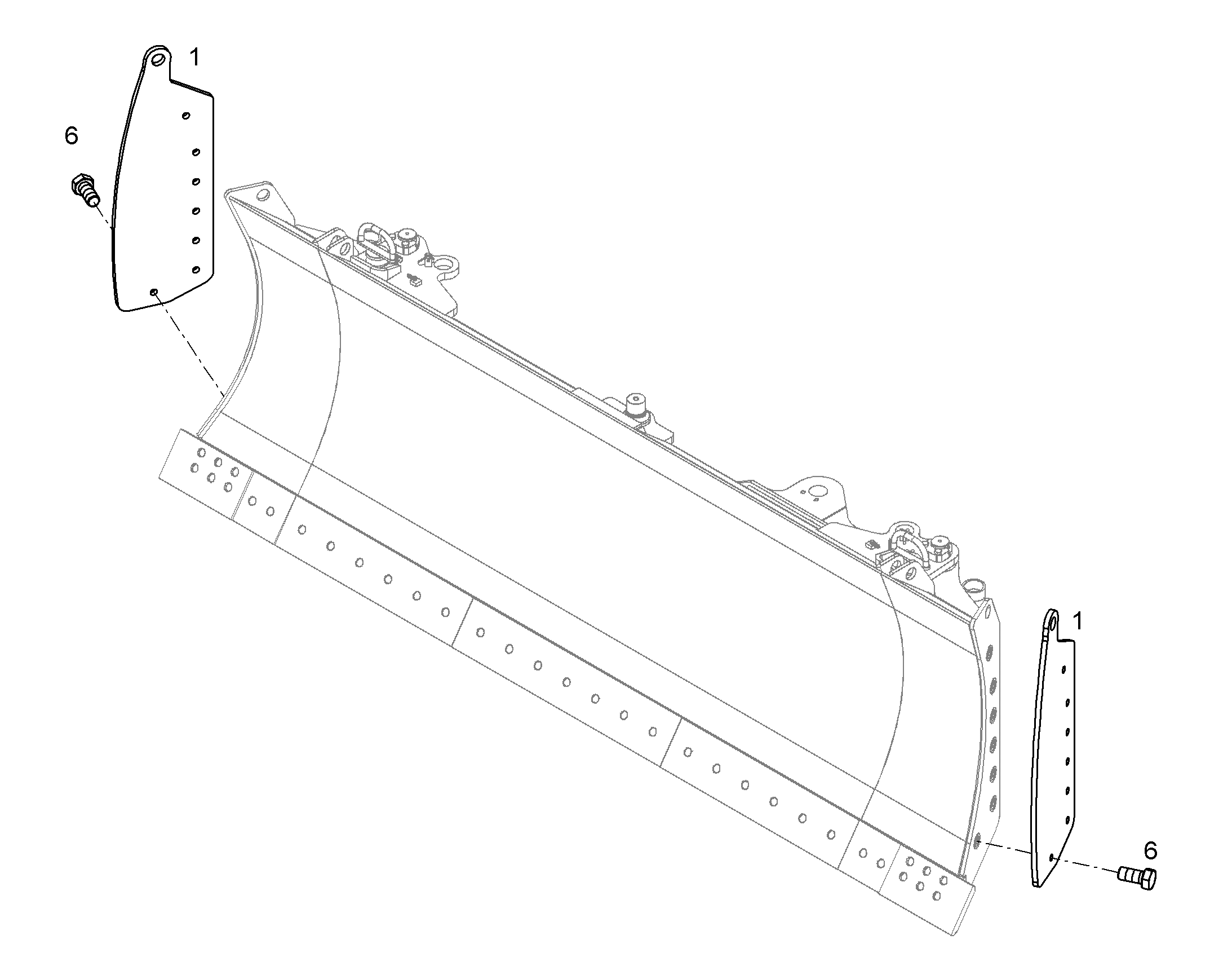БОКОВОЙ НОЖ 12467802 LIEBHERR