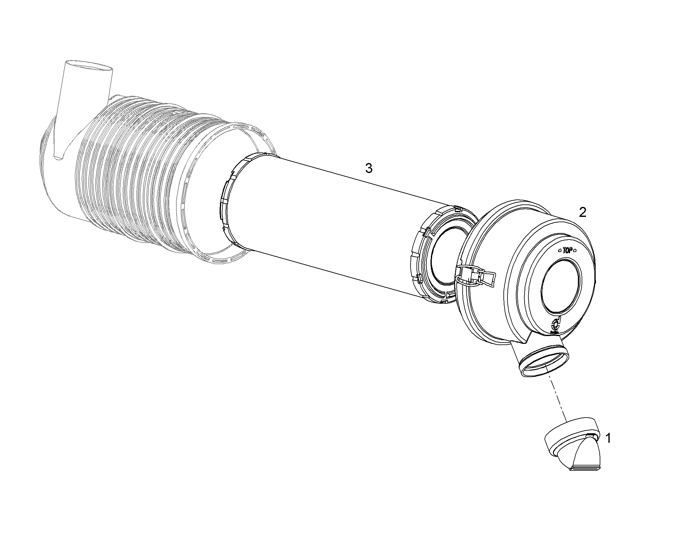 СТАКАН ФИЛЬТРА 12251605 LIEBHERR