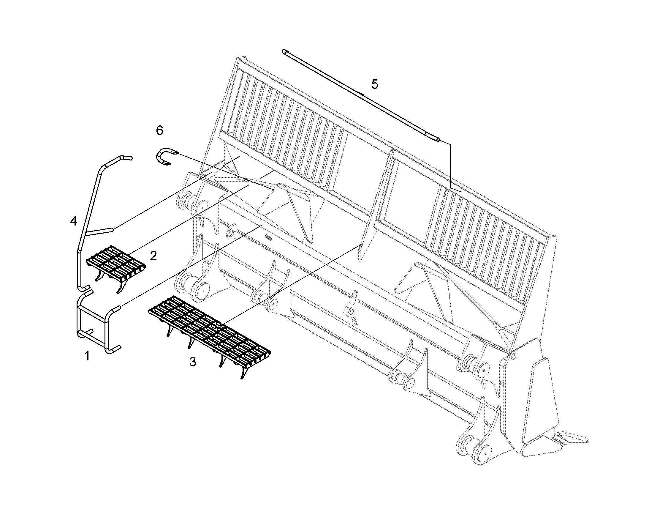 РУЧКА 230mm 12889254 LIEBHERR