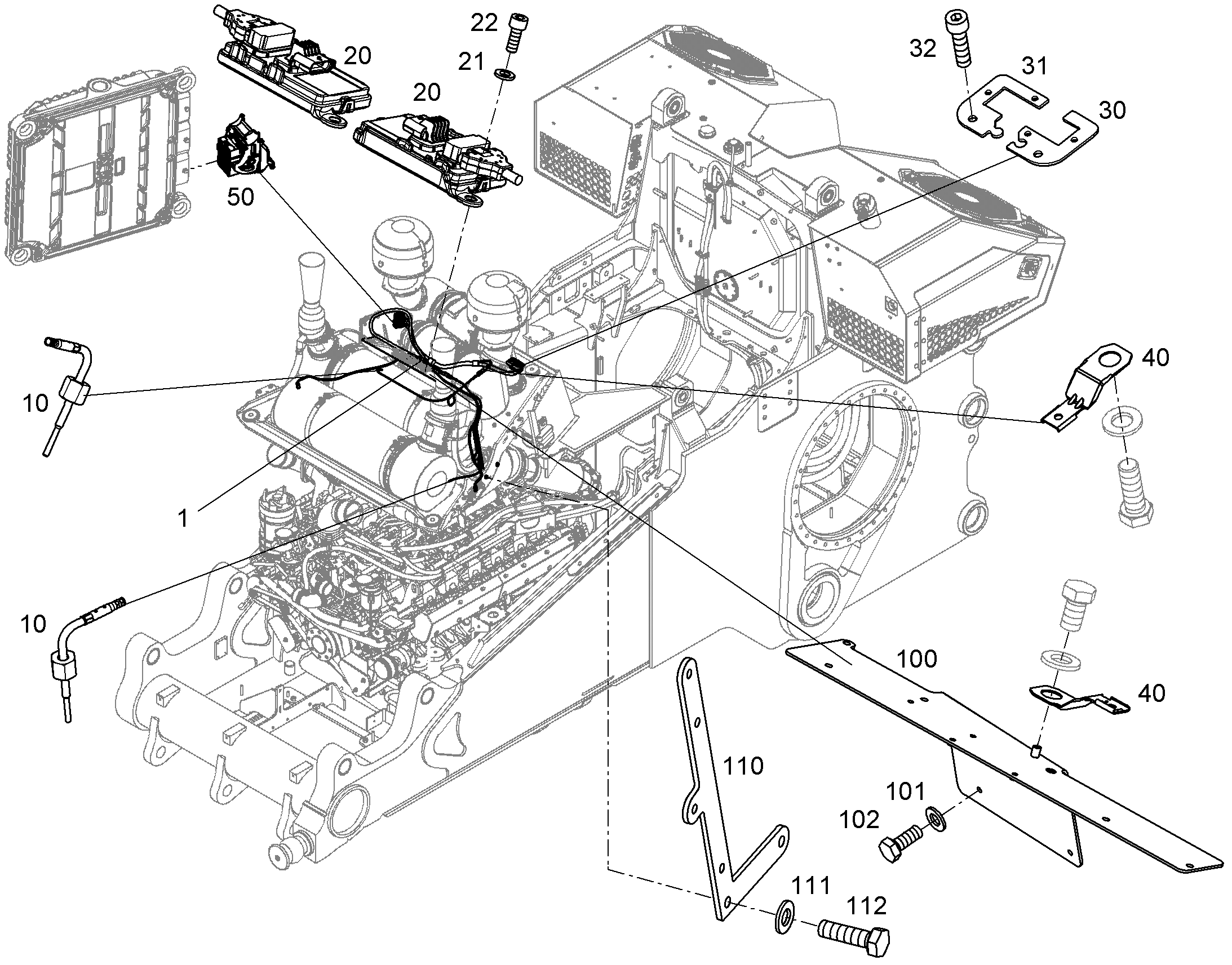 ШТЕКЕР ГЛУХОЙ BLIND53 12894764 LIEBHERR